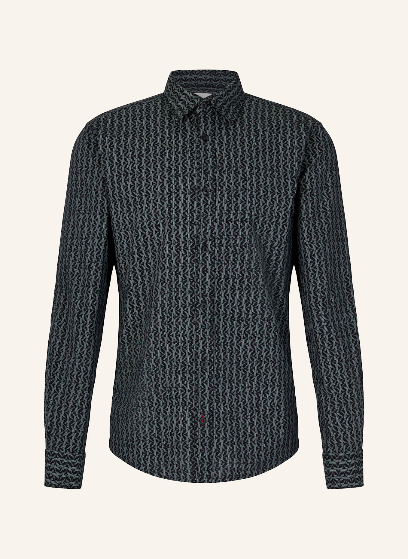 JOOP! JEANS Hemd Modern Fit: SCHWARZ