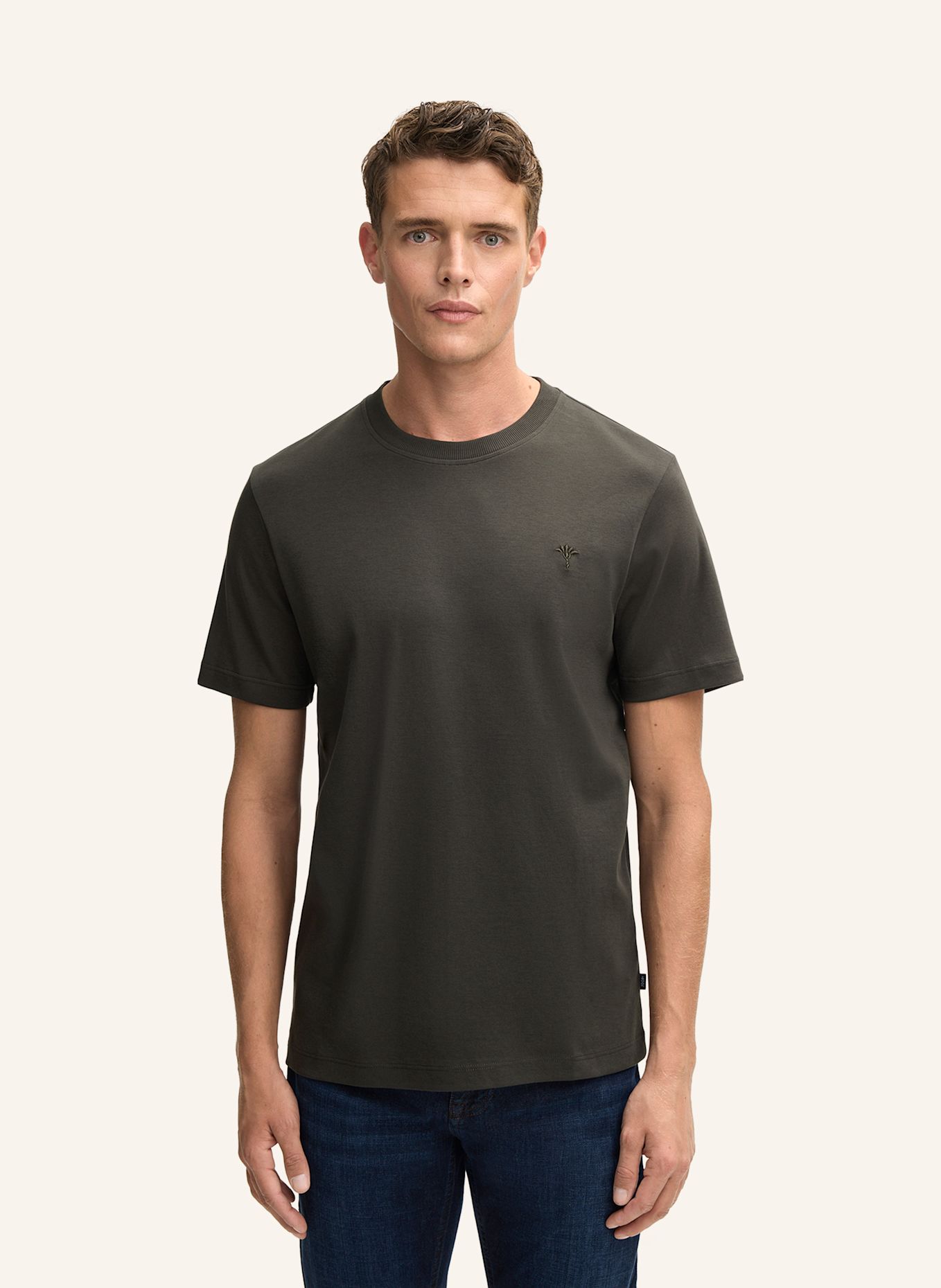 JOOP! T-Shirt: DUNKELGRÜN