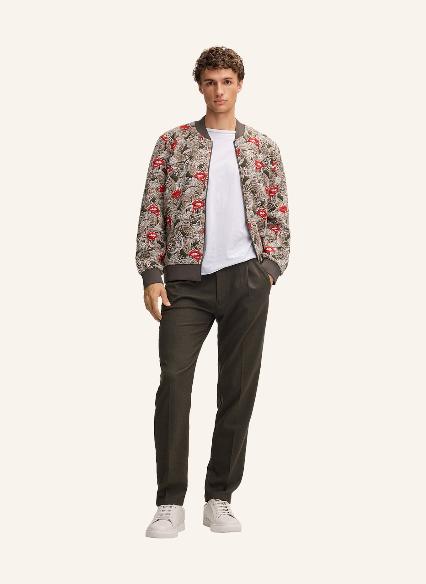 JOOP! JEANS Chino LEAD Loose Fit: DUNKELGRÜN