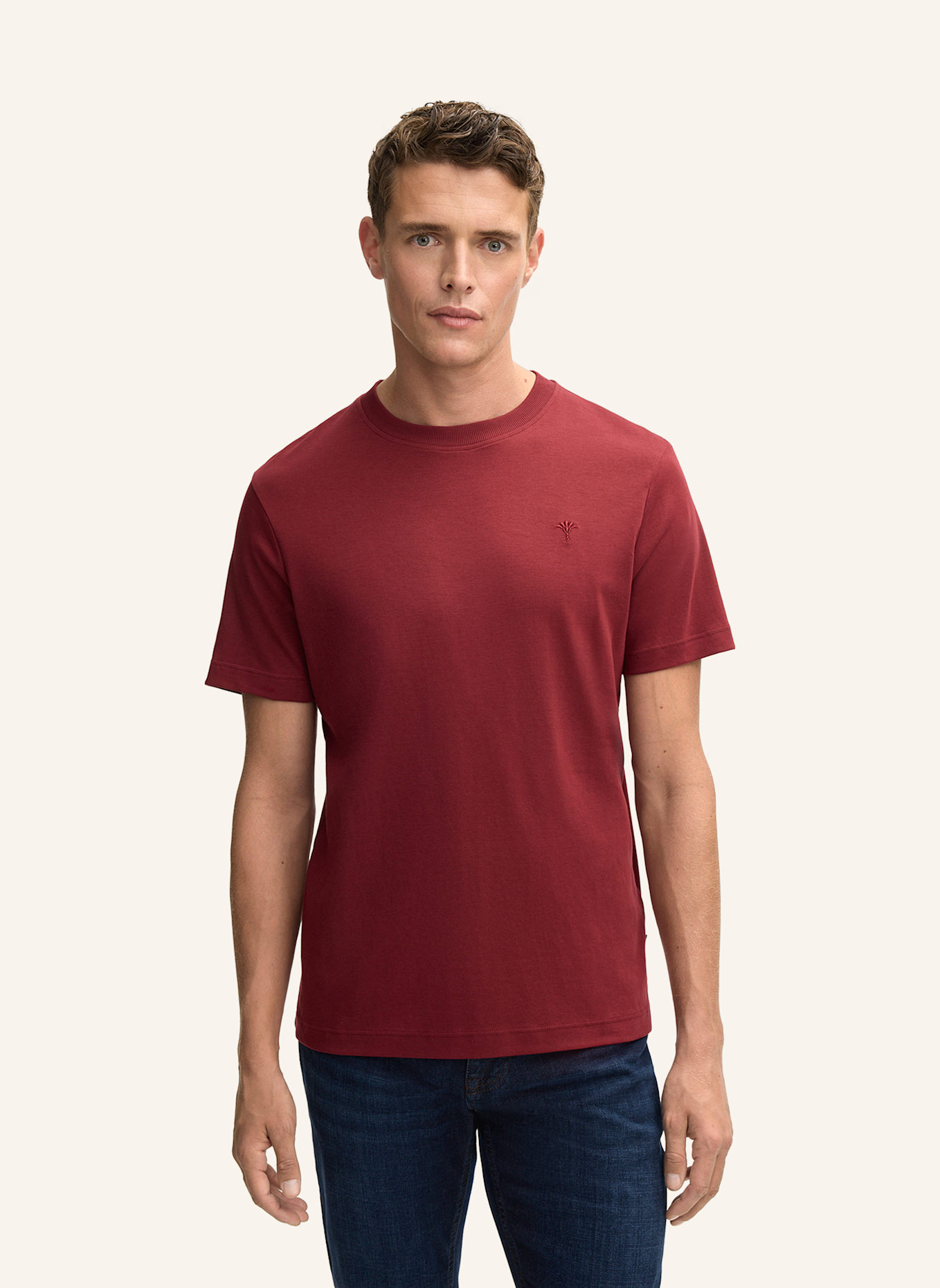 JOOP! T-Shirt: DUNKELROT