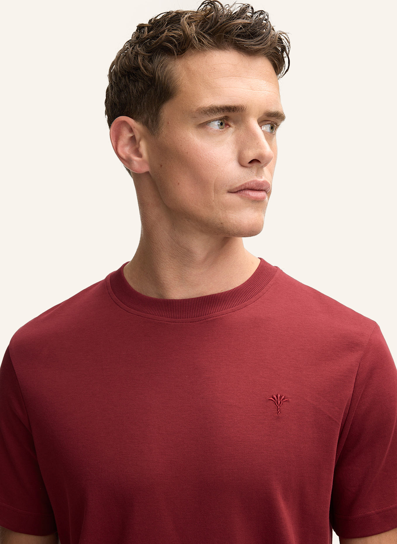 JOOP! T-Shirt: DUNKELROT