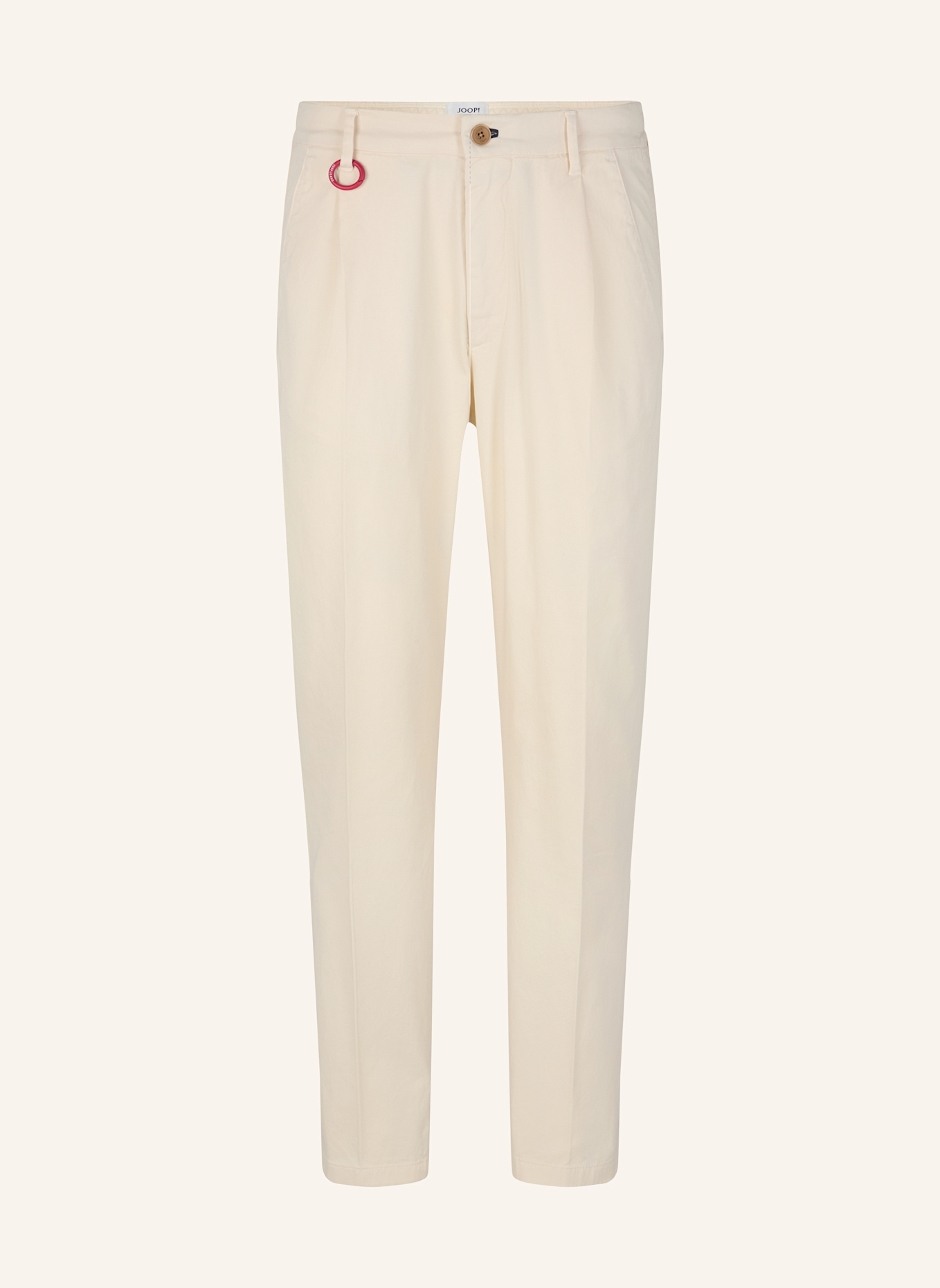 JOOP! JEANS Bundfaltenhose Loose Fit: CREME