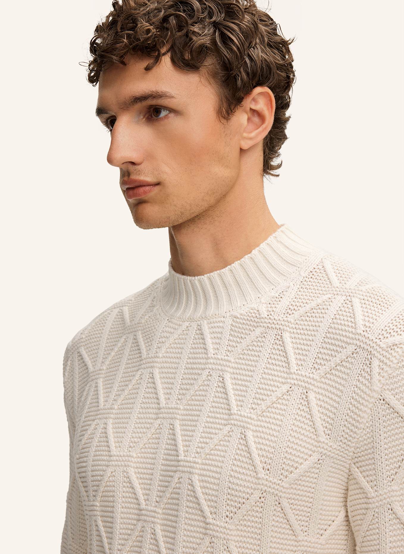 JOOP! JEANS Strickpullover: CREME