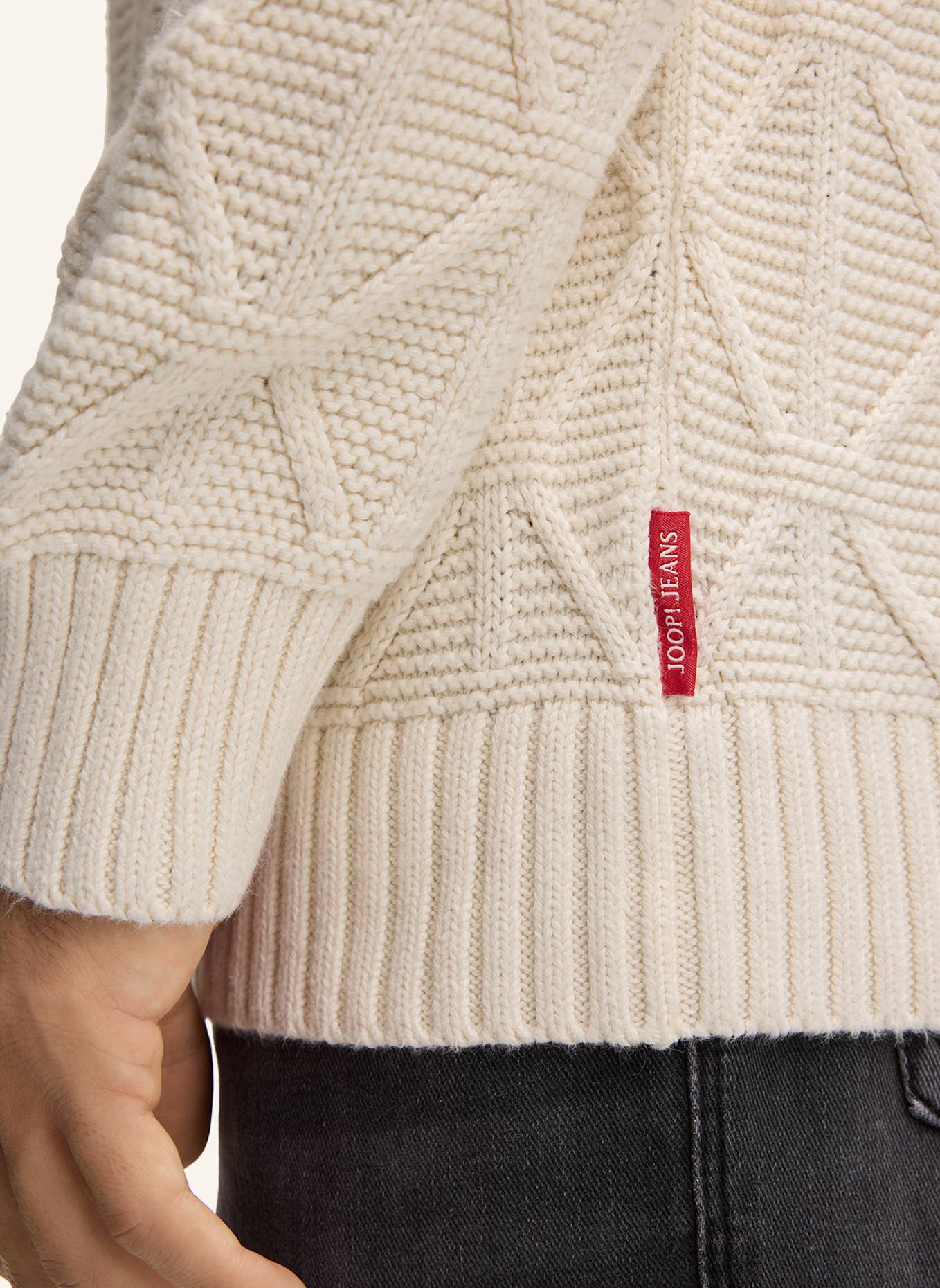 JOOP! JEANS Strickpullover: CREME