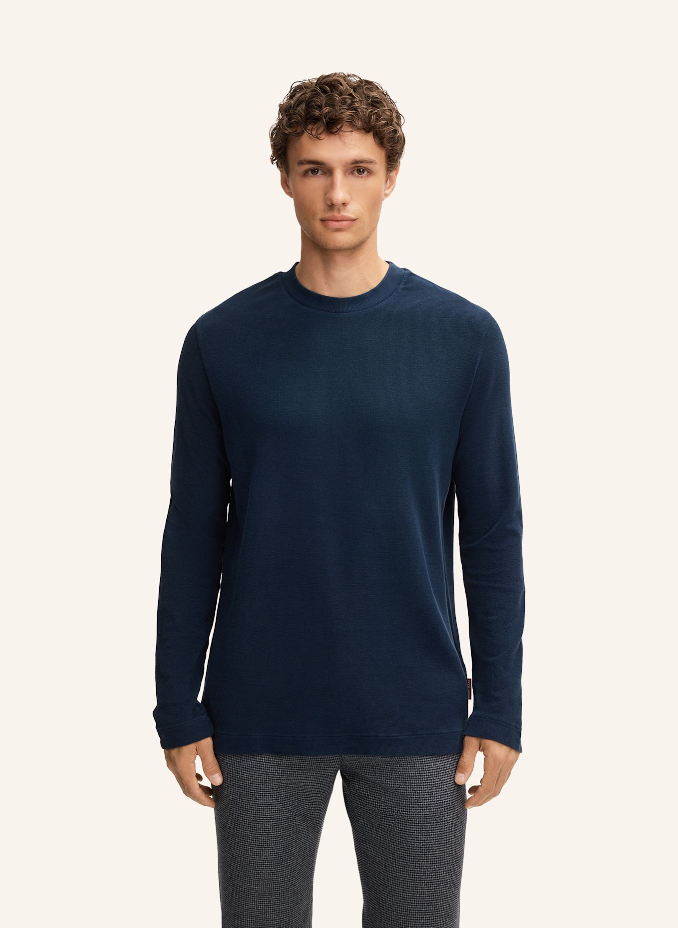 JOOP! JEANS Longsleeve: DUNKELBLAU