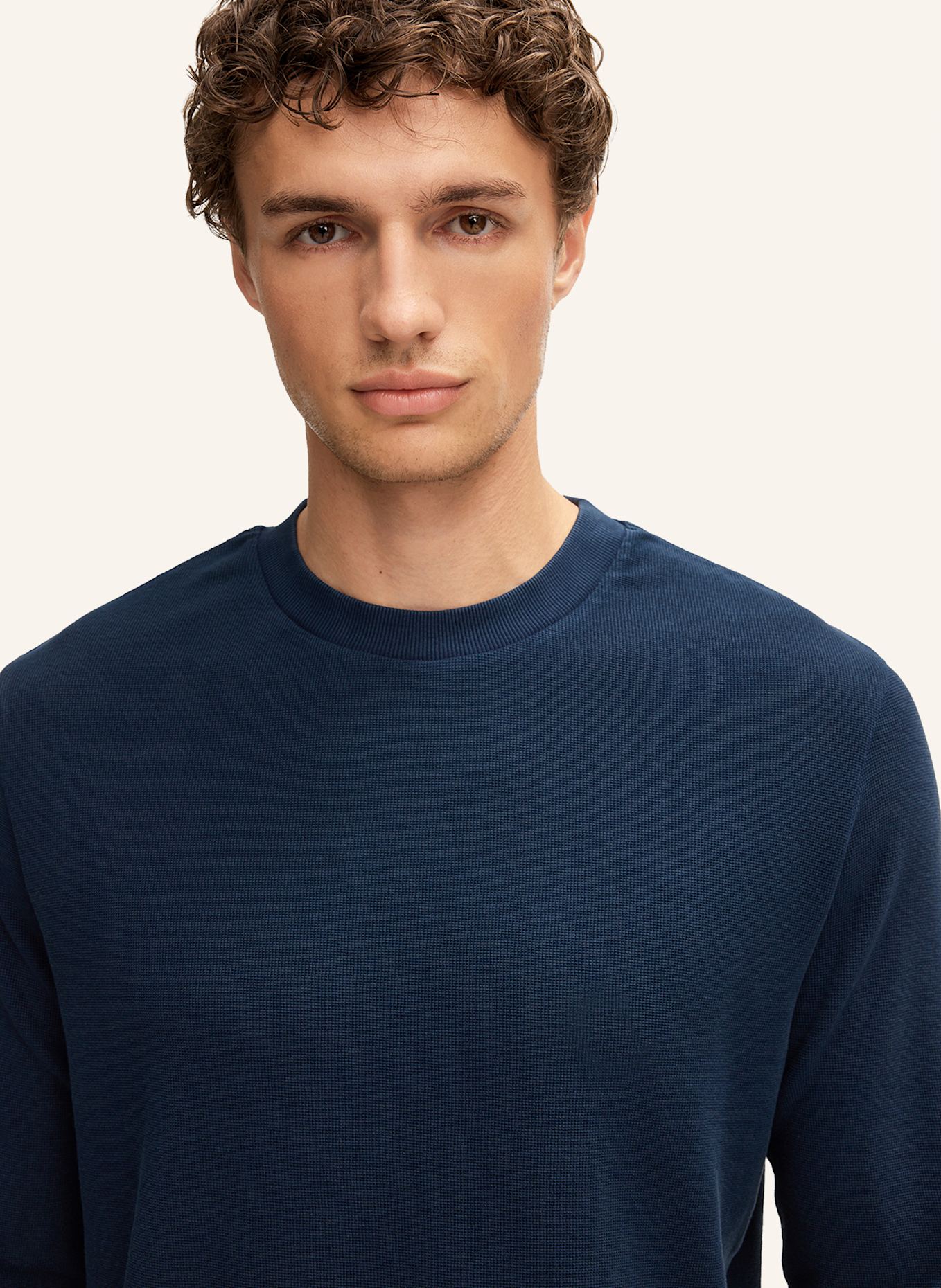 JOOP! JEANS Longsleeve: DUNKELBLAU