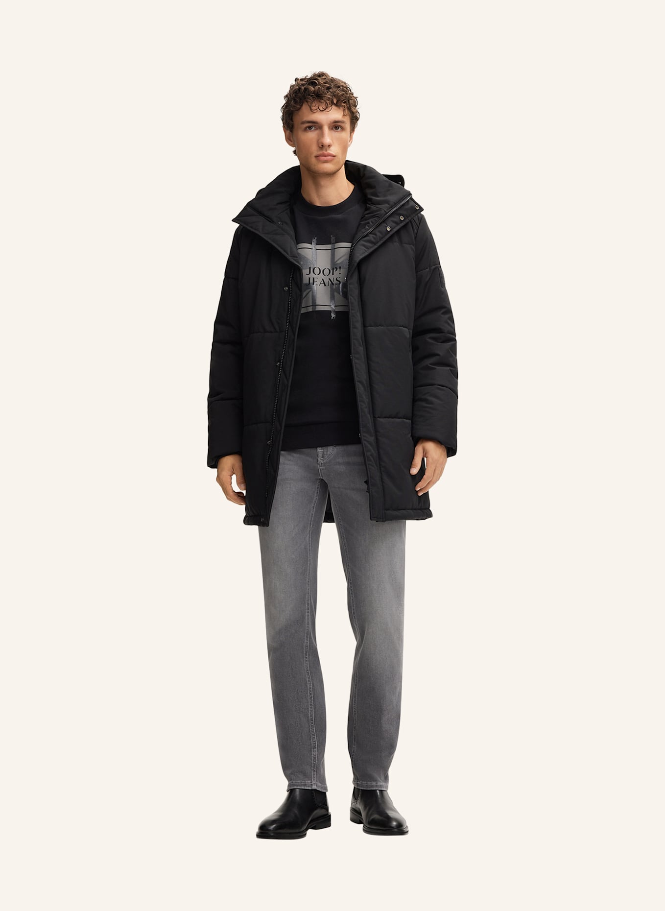 JOOP! JEANS Sweatshirt: SCHWARZ