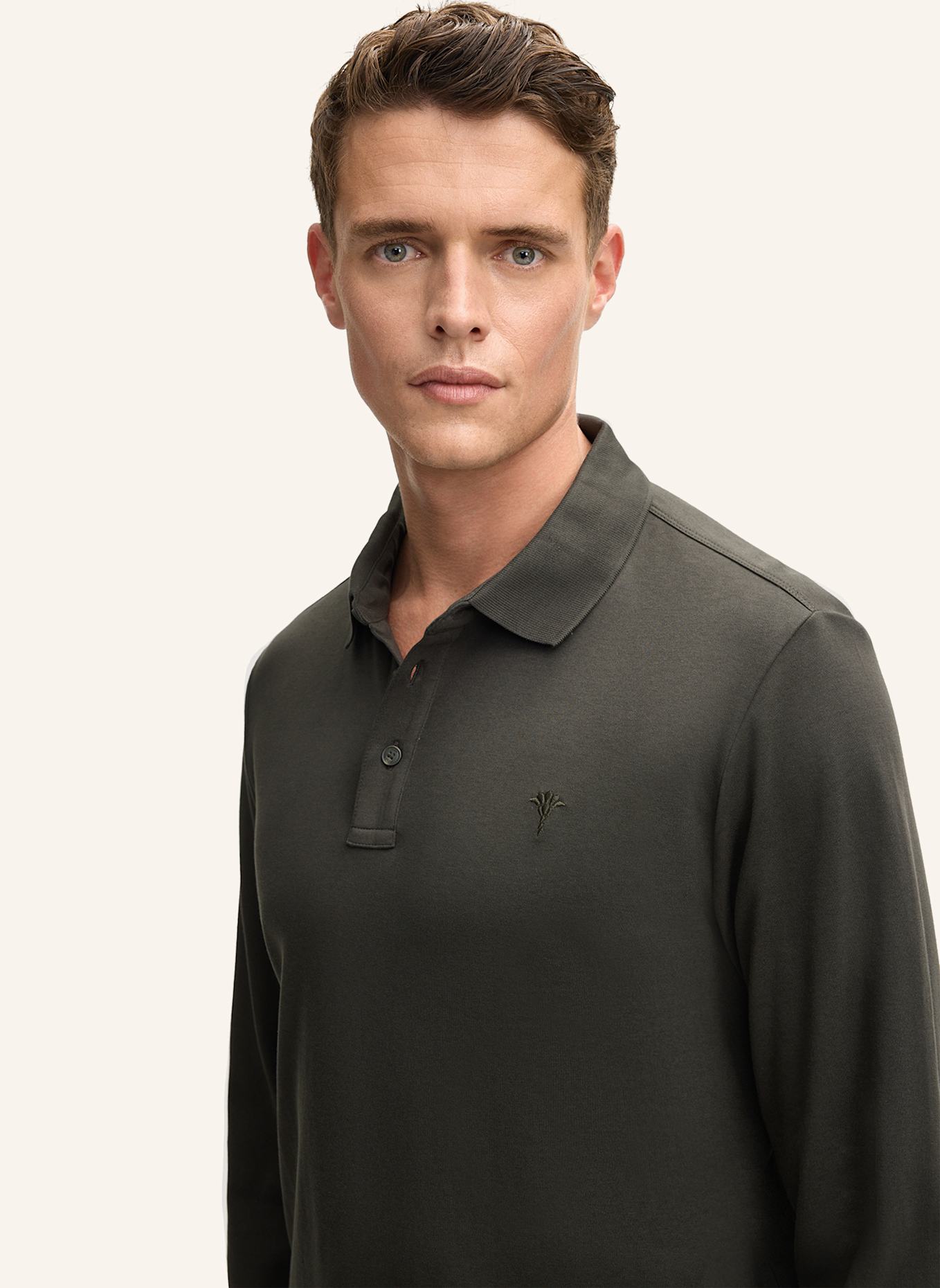 JOOP! Polo-Longsleeve Modern Fit: DUNKELGRÜN
