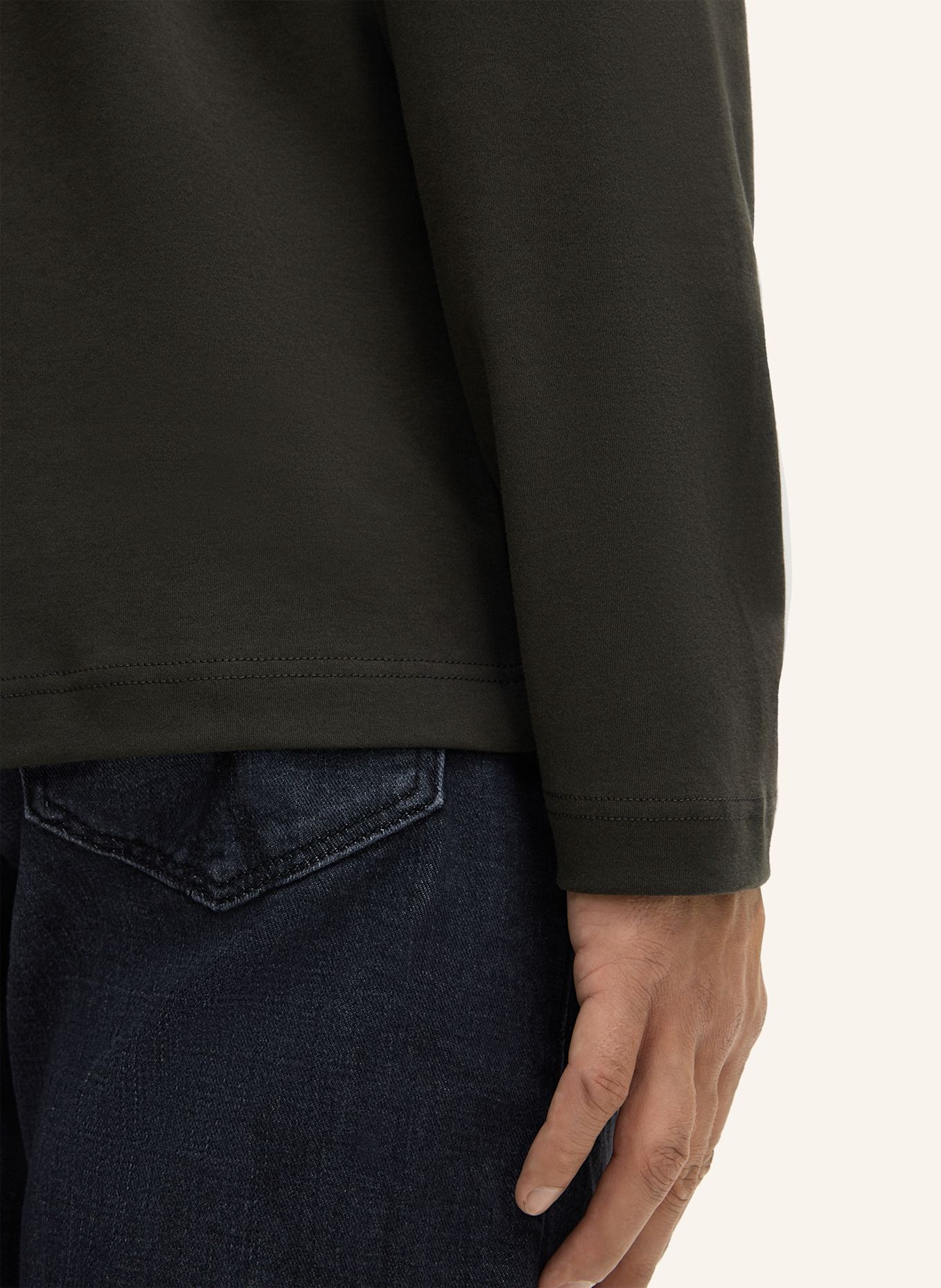 JOOP! Polo-Longsleeve Modern Fit: DUNKELGRÜN