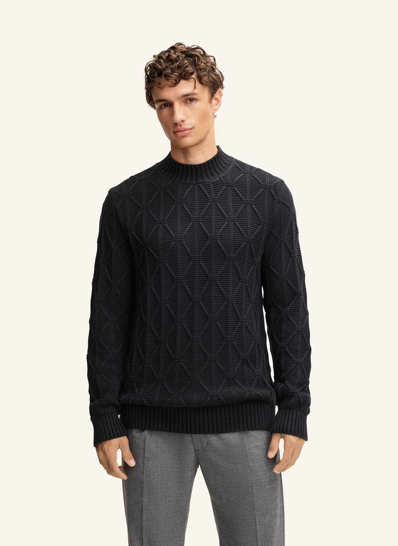 JOOP! JEANS Strickpullover: DUNKELBLAU