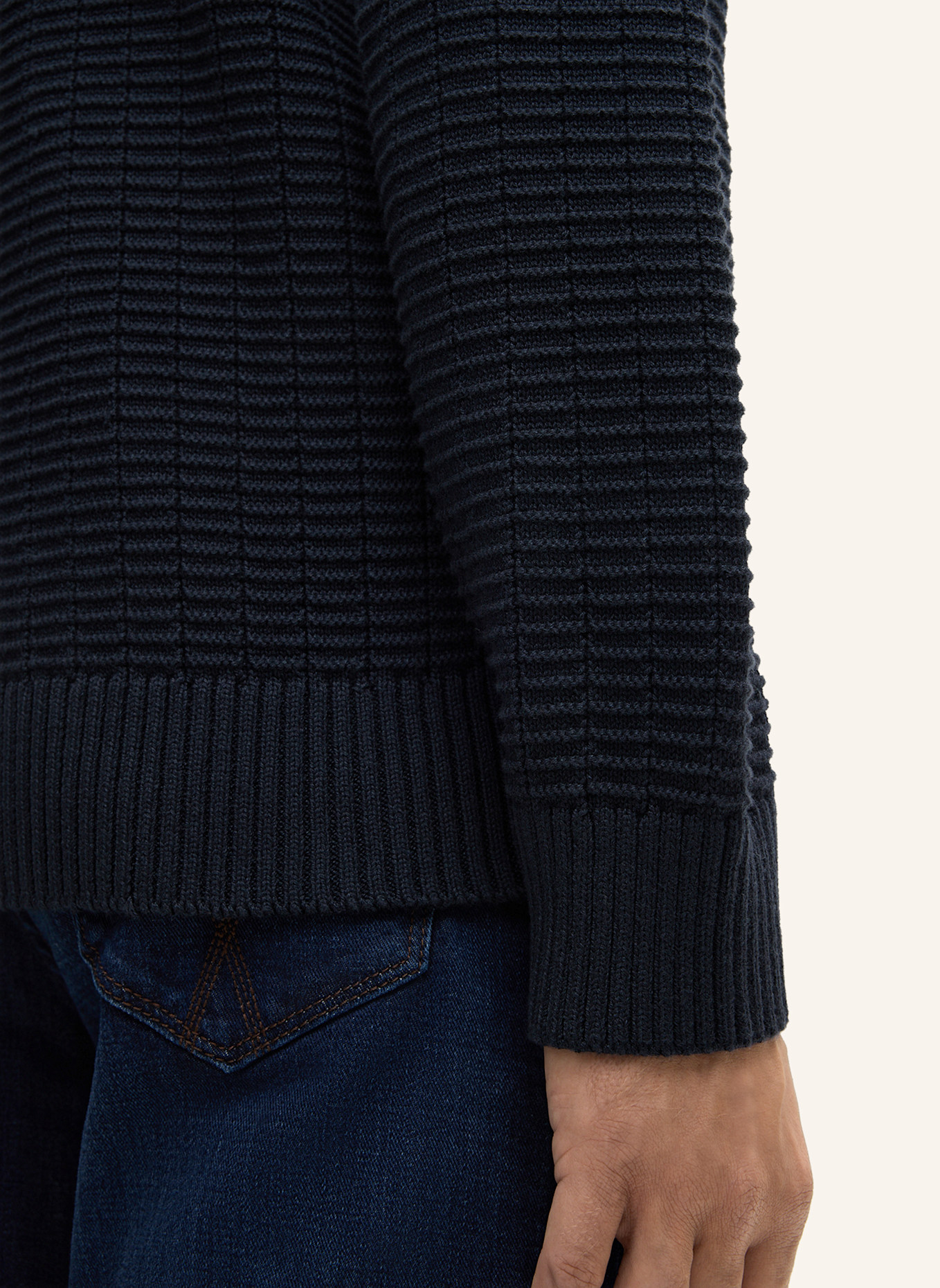 JOOP! Strick: DUNKELBLAU