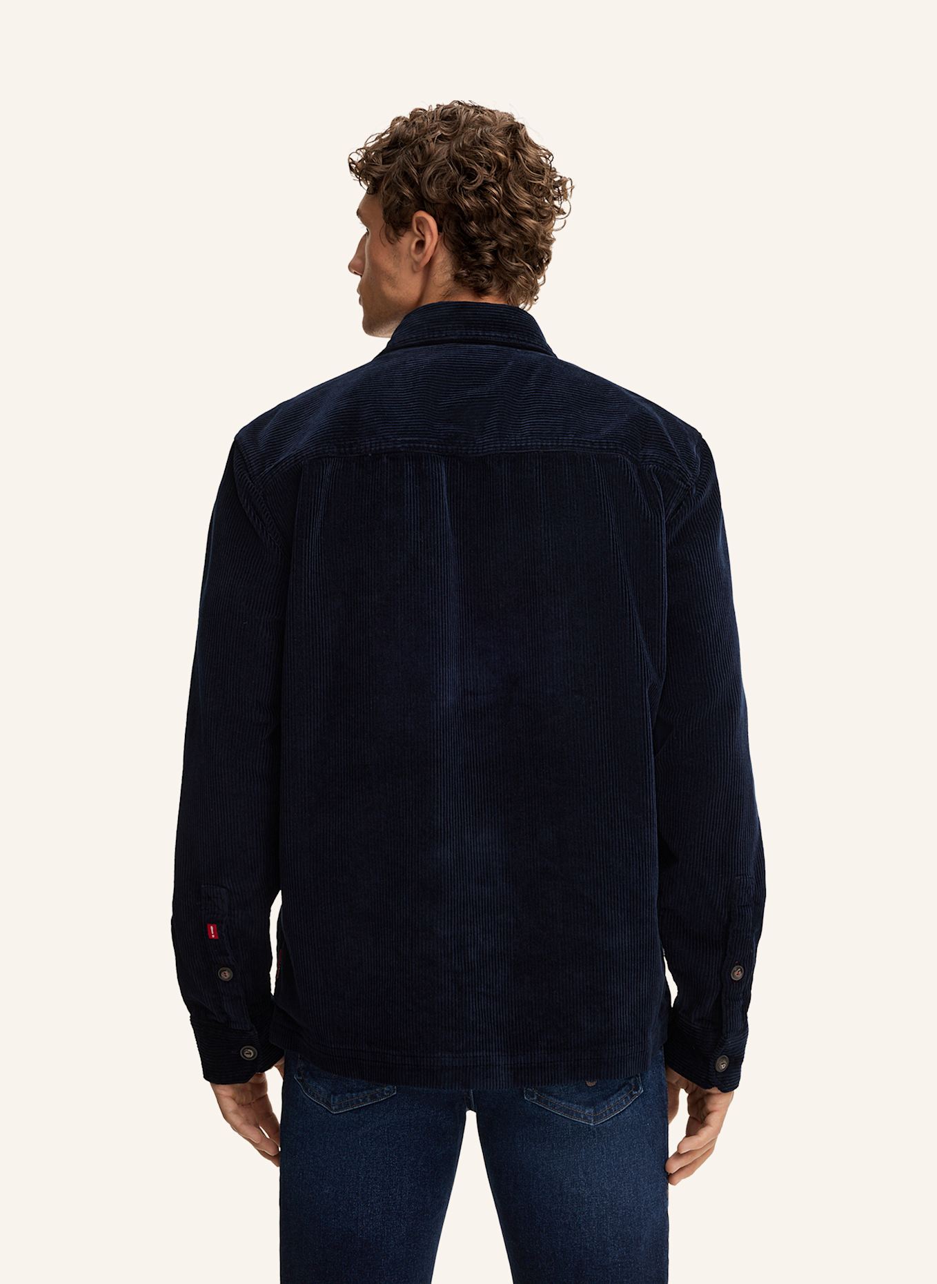 JOOP! JEANS Hemd Casual Fit: DUNKELBLAU