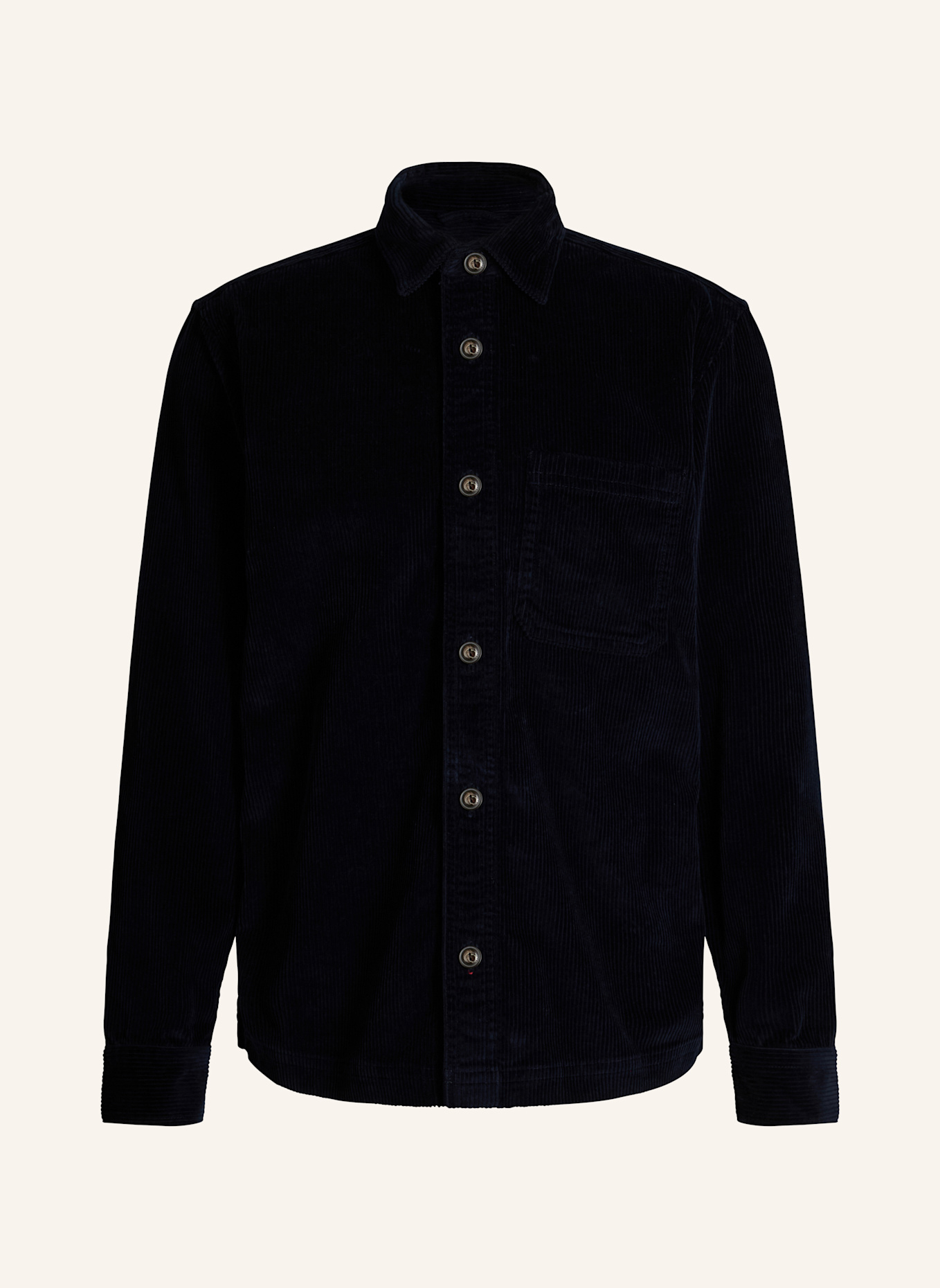 JOOP! JEANS Hemd Casual Fit: DUNKELBLAU