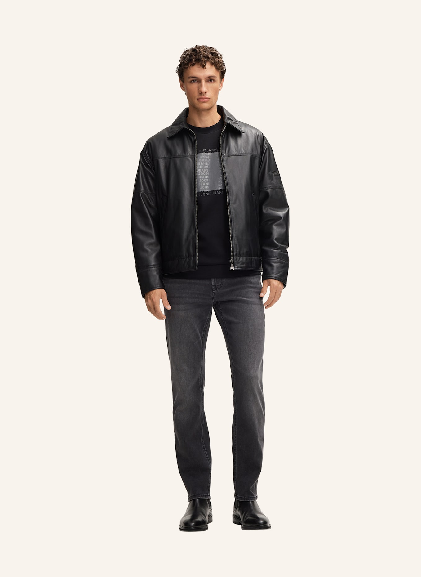 JOOP! JEANS Jeans Relaxed Fit: GRAU