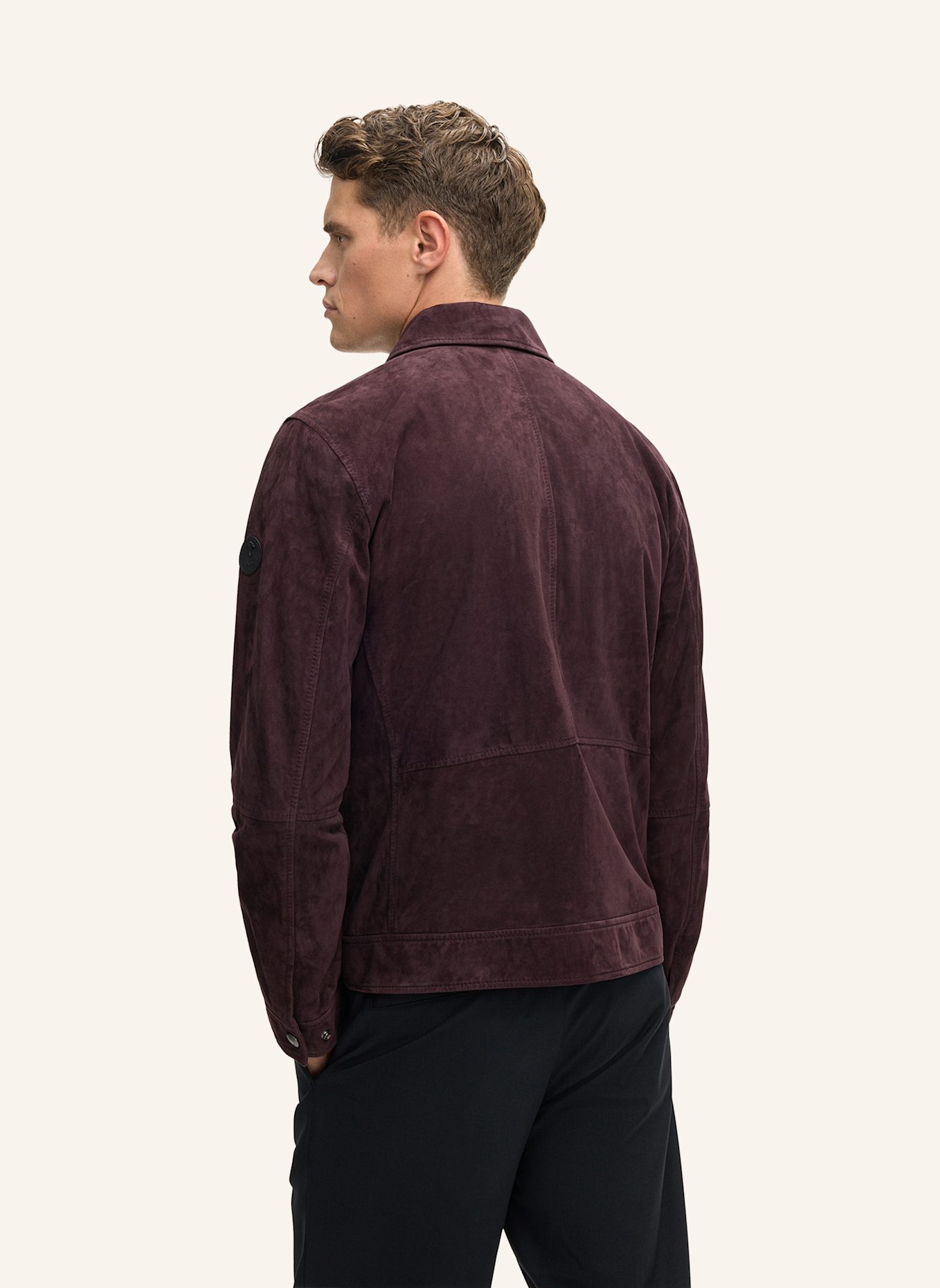 JOOP! Lederjacke: LILA