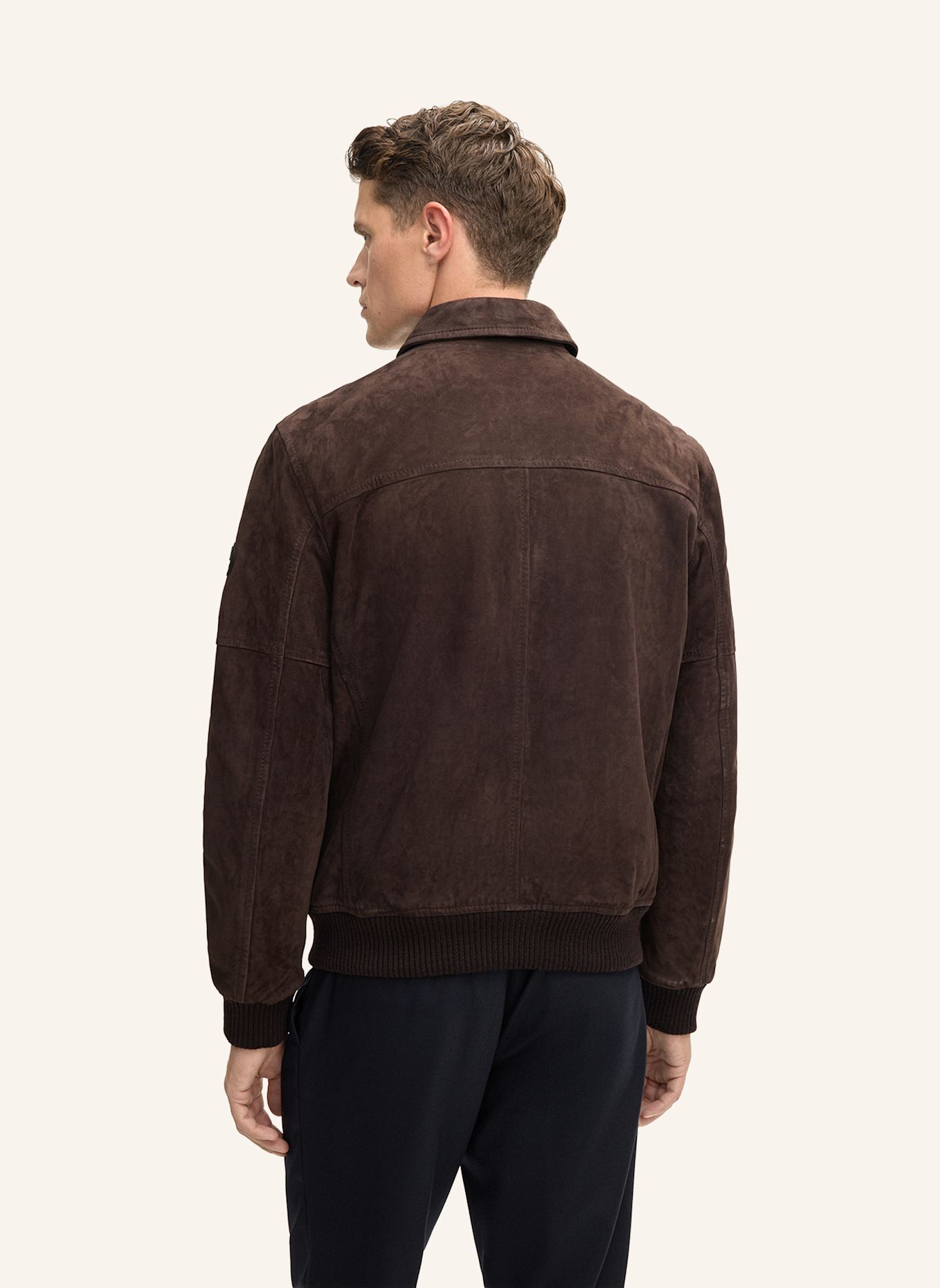 JOOP! Lederjacke: DUNKELBRAUN