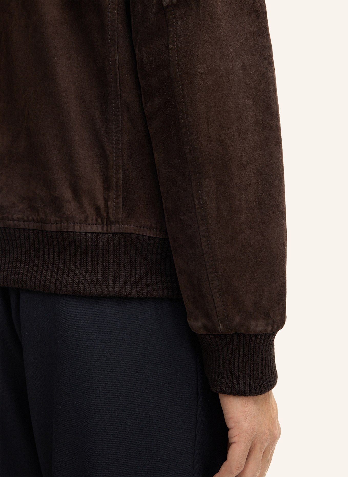 JOOP! Lederjacke: DUNKELBRAUN