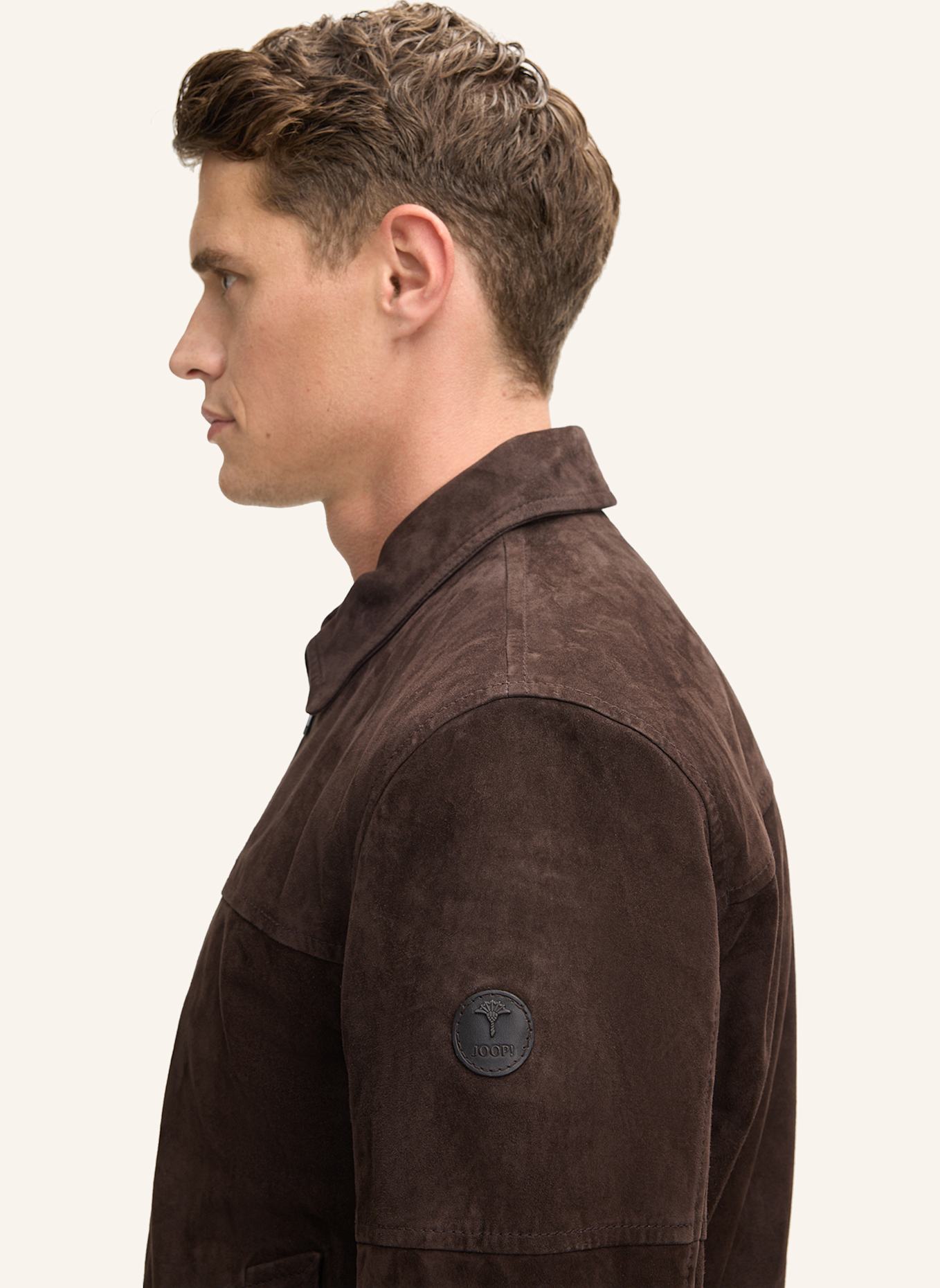 JOOP! Lederjacke: DUNKELBRAUN