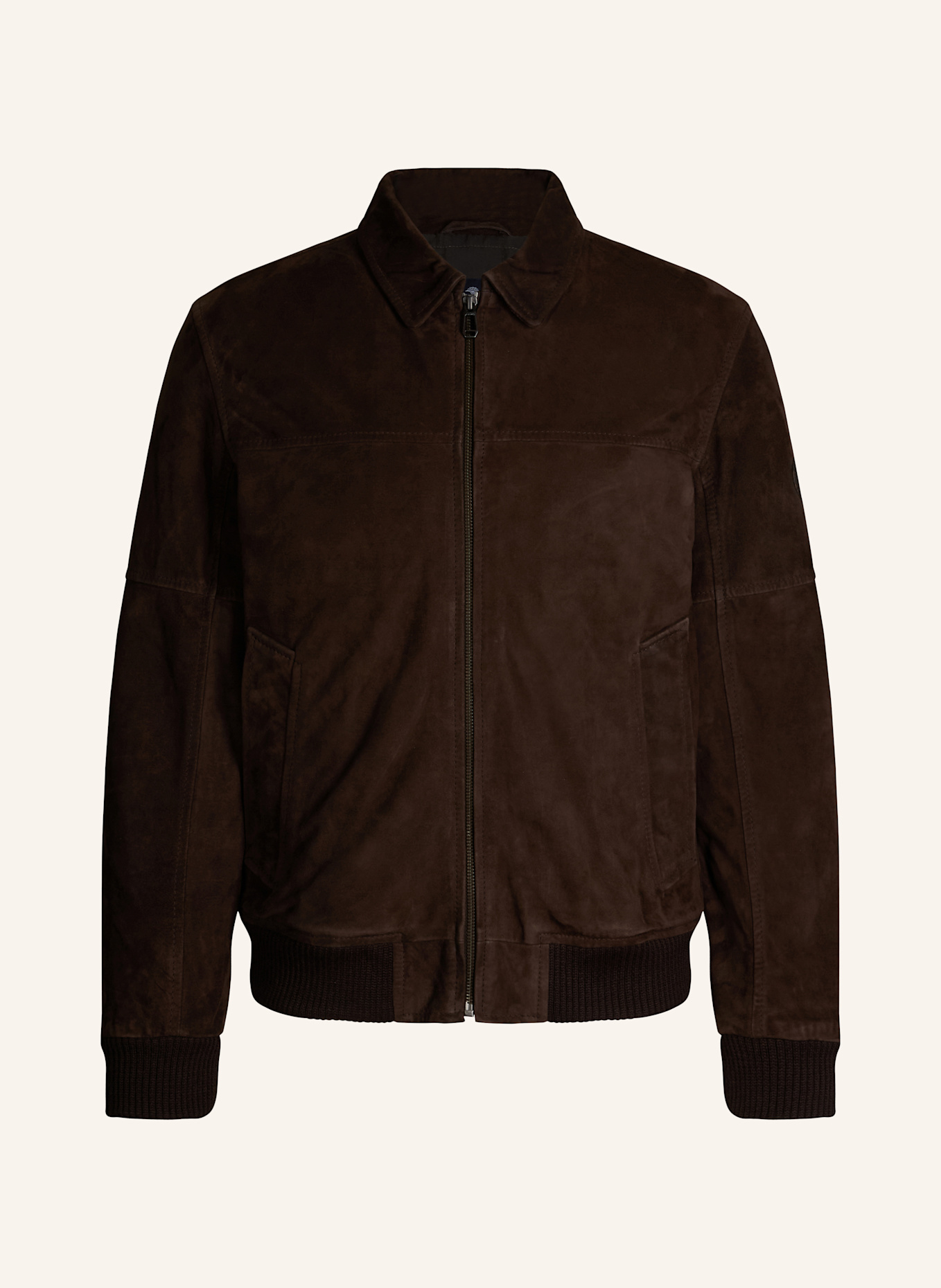 JOOP! Lederjacke: DUNKELBRAUN