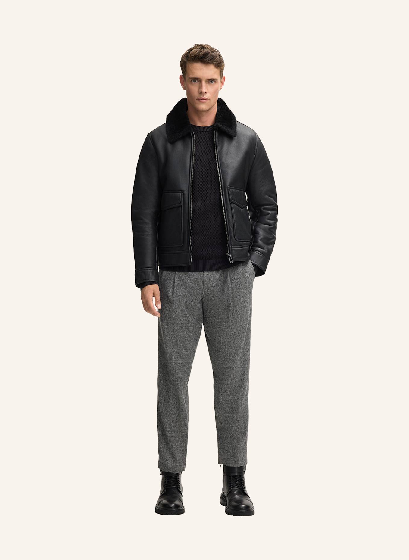 JOOP! Strickpullover: SCHWARZ