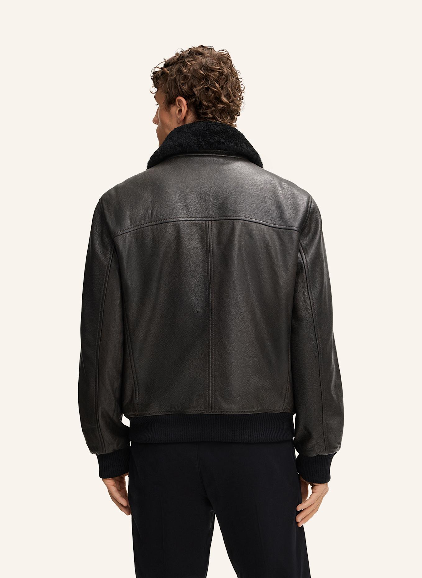 JOOP! JEANS Lederjacke: GRAU