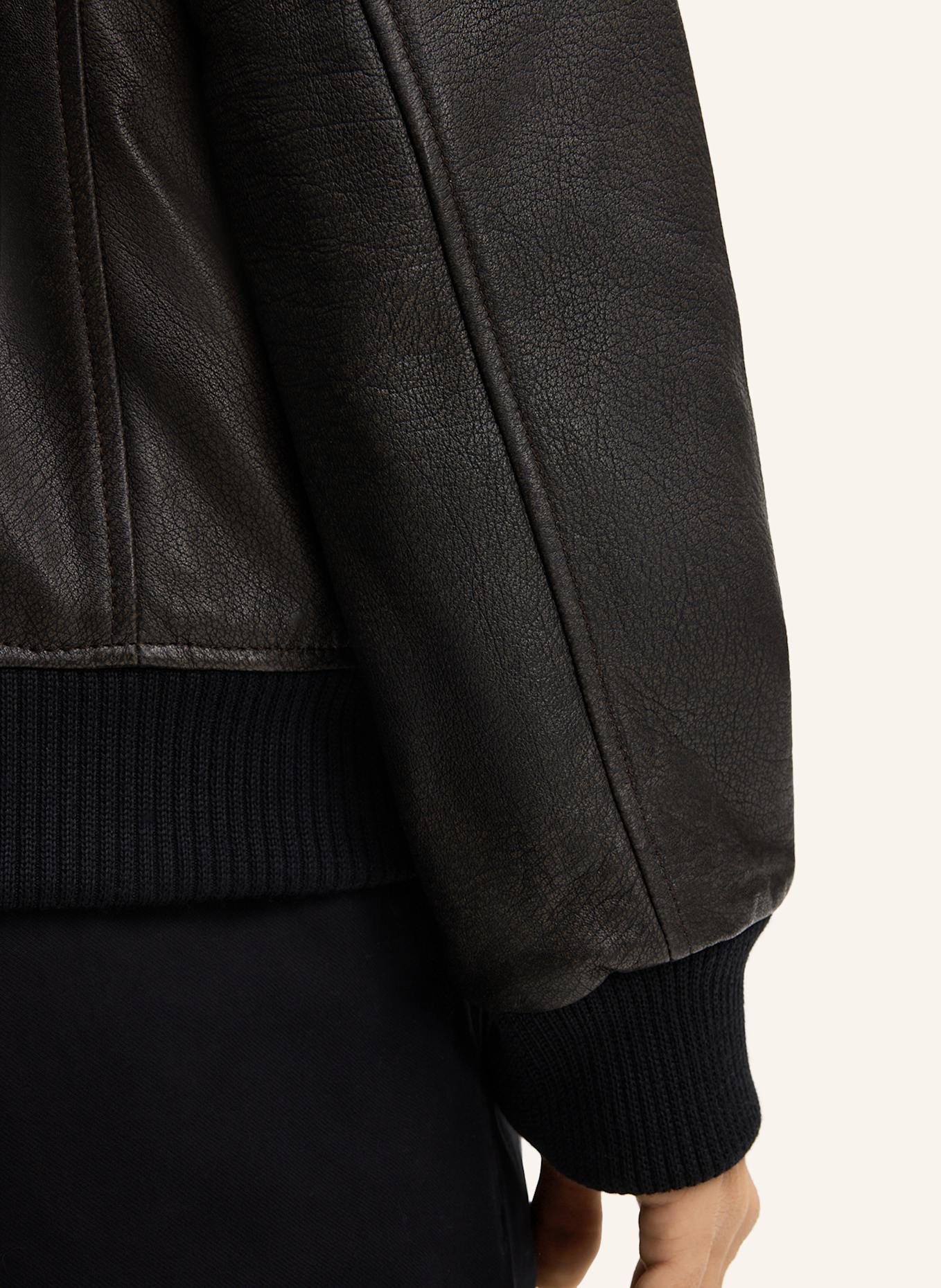 JOOP! JEANS Lederjacke: GRAU