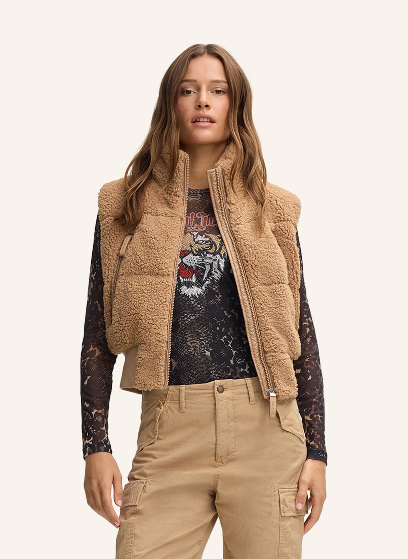 JOOP! JEANS Weste: BRAUN