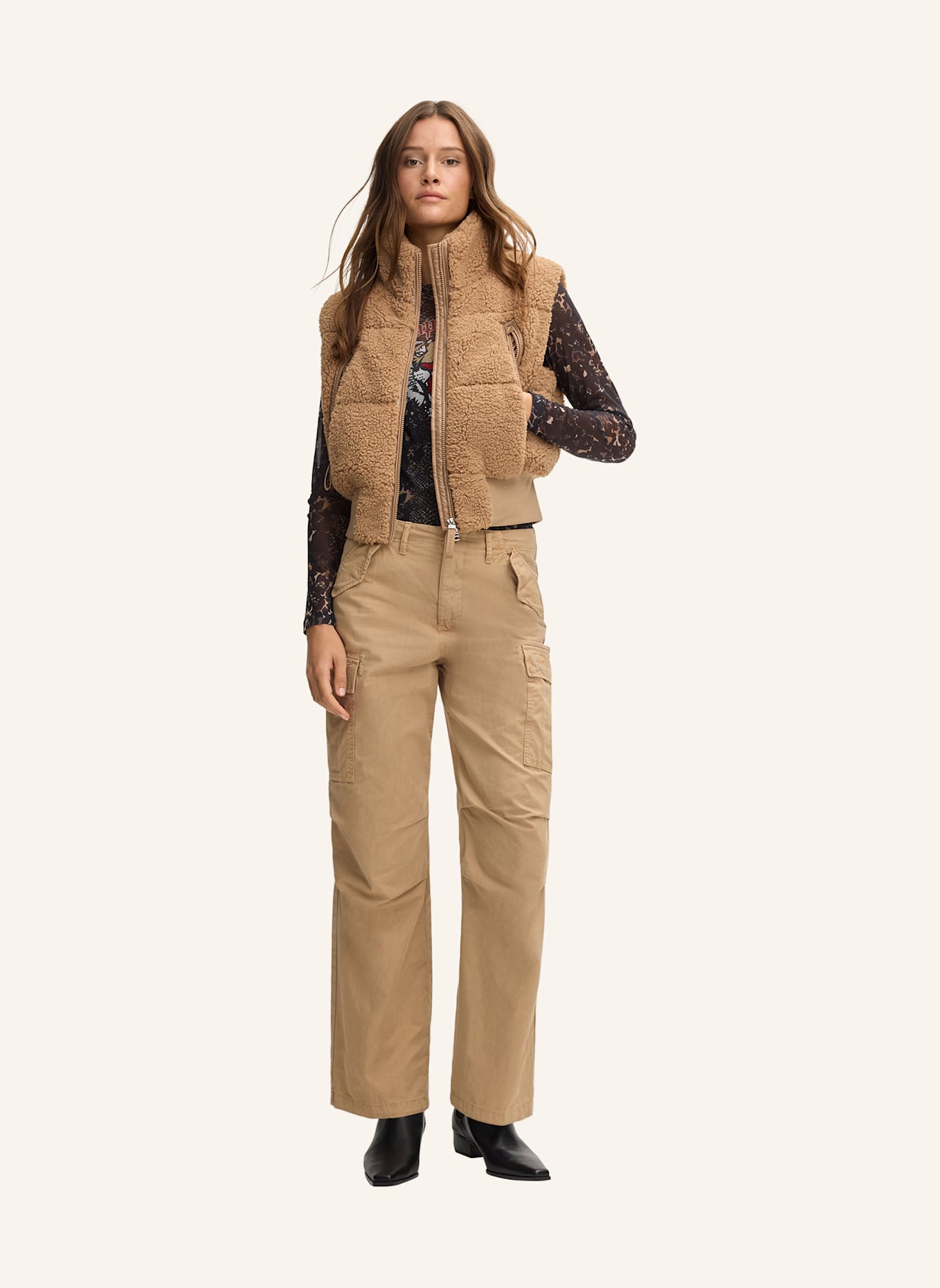 JOOP! JEANS Weste: BRAUN