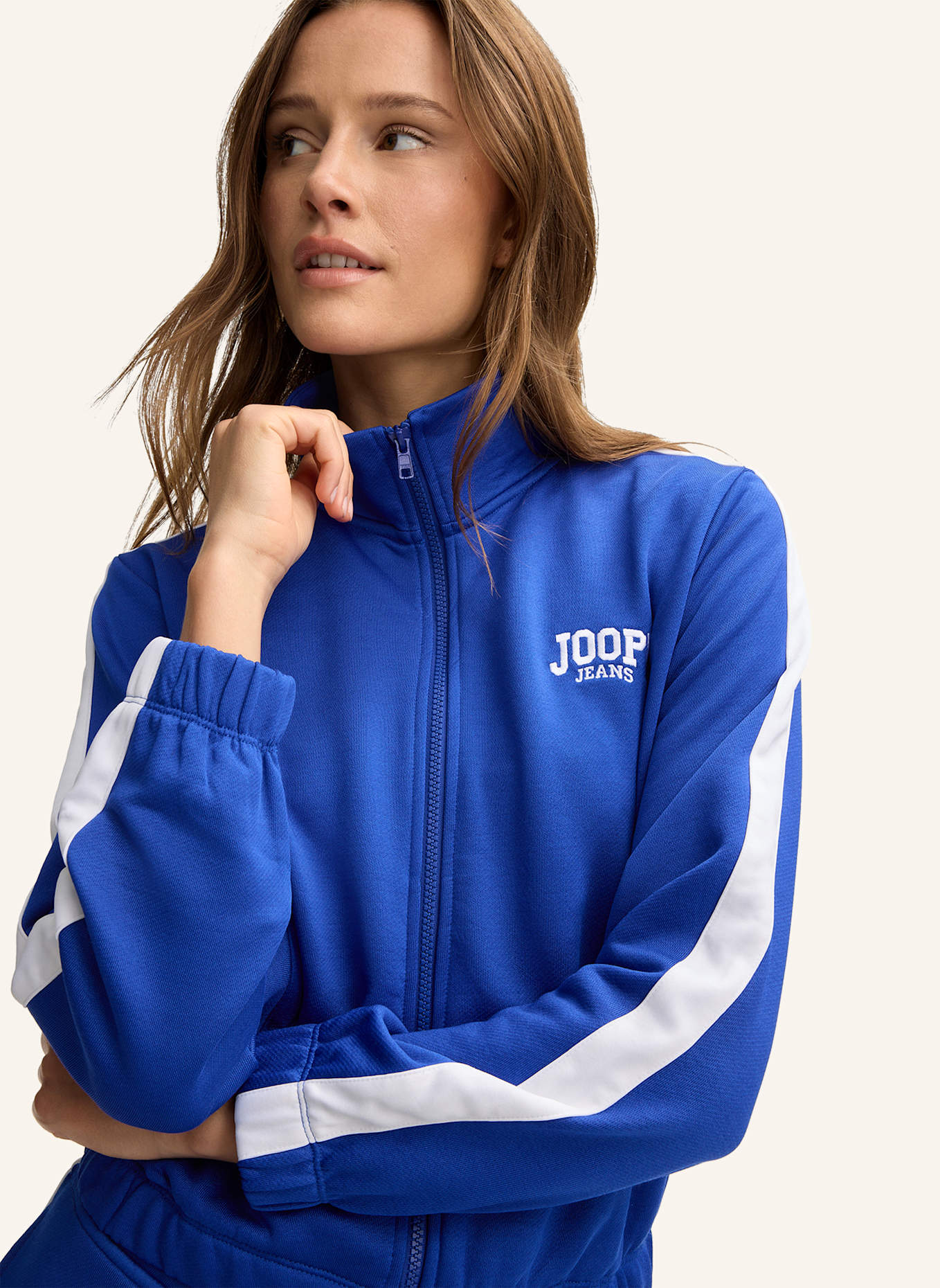 JOOP! JEANS Sweatjacke: BLAU