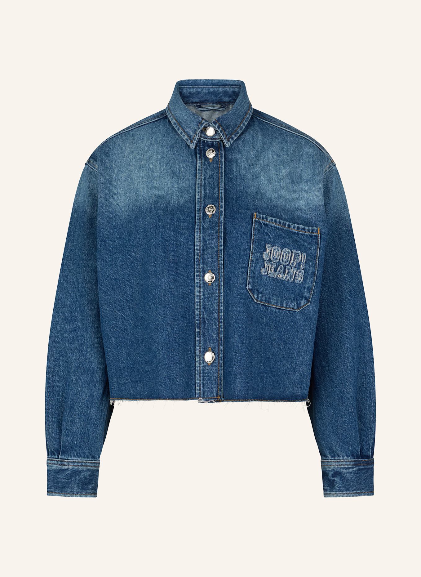 JOOP! JEANS Jeansbluse: DUNKELBLAU