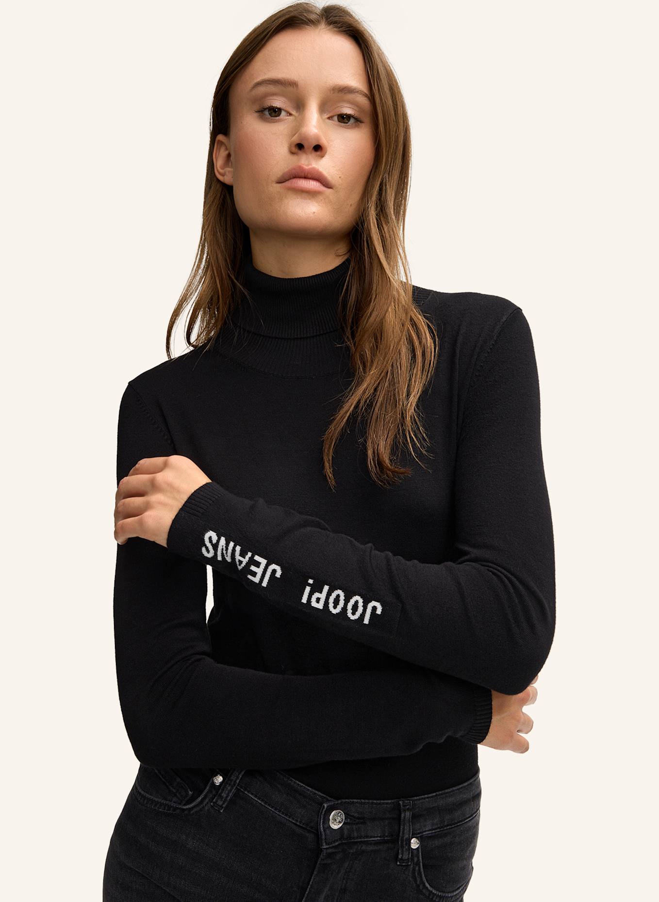 JOOP! JEANS Strickpullover: SCHWARZ