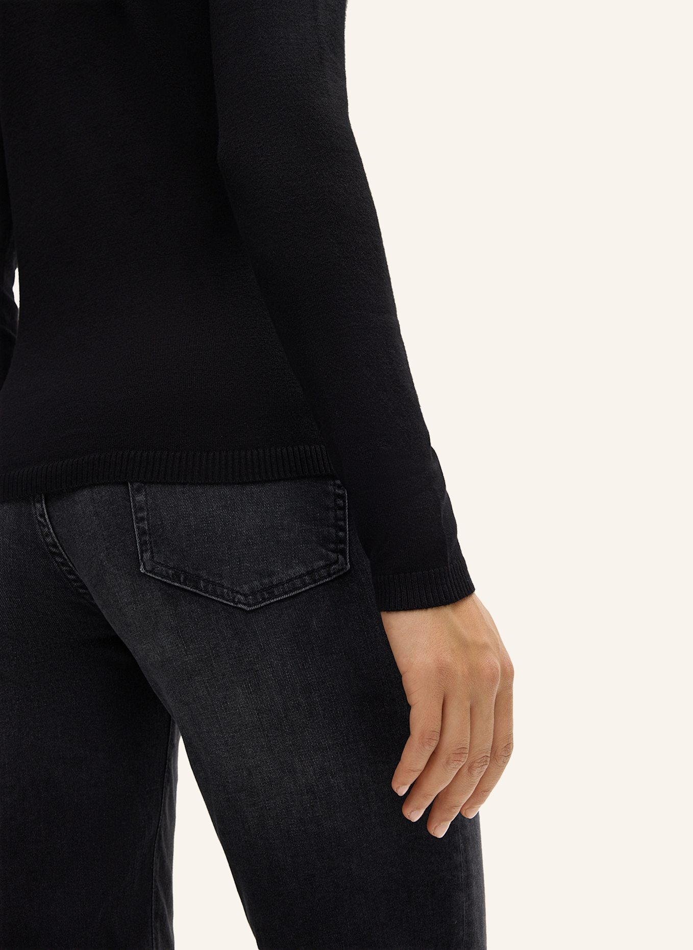 JOOP! JEANS Strickpullover: SCHWARZ