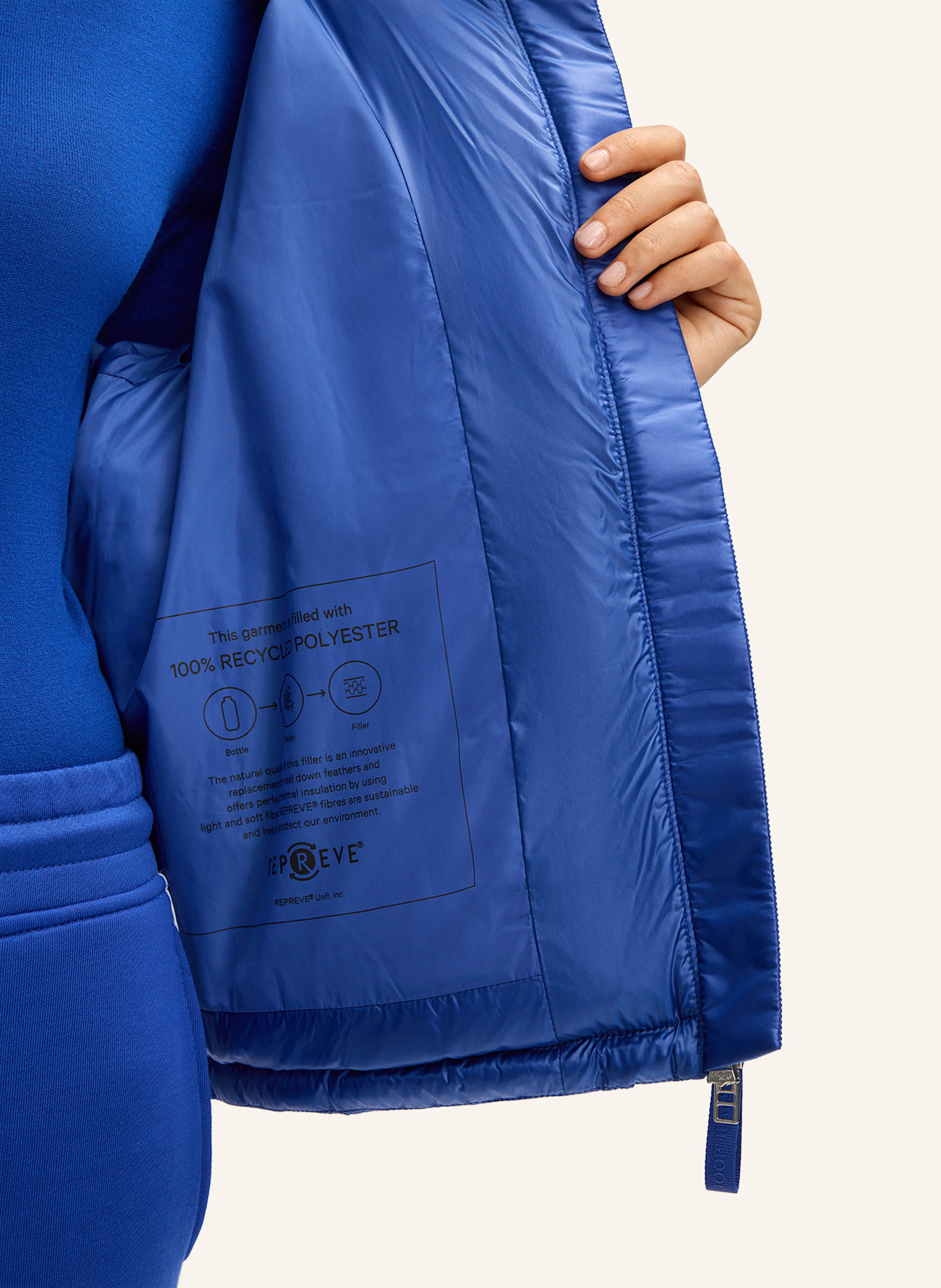 JOOP! JEANS Steppjacke OPIKA: BLAU