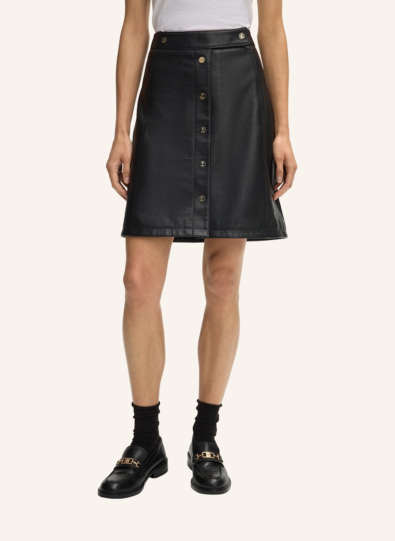 JOOP! Lederrock: SCHWARZ