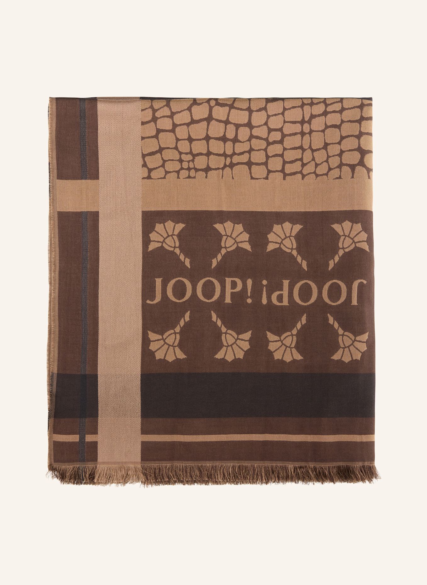 JOOP! Schal ALESSIA: BRAUN/ BEIGE