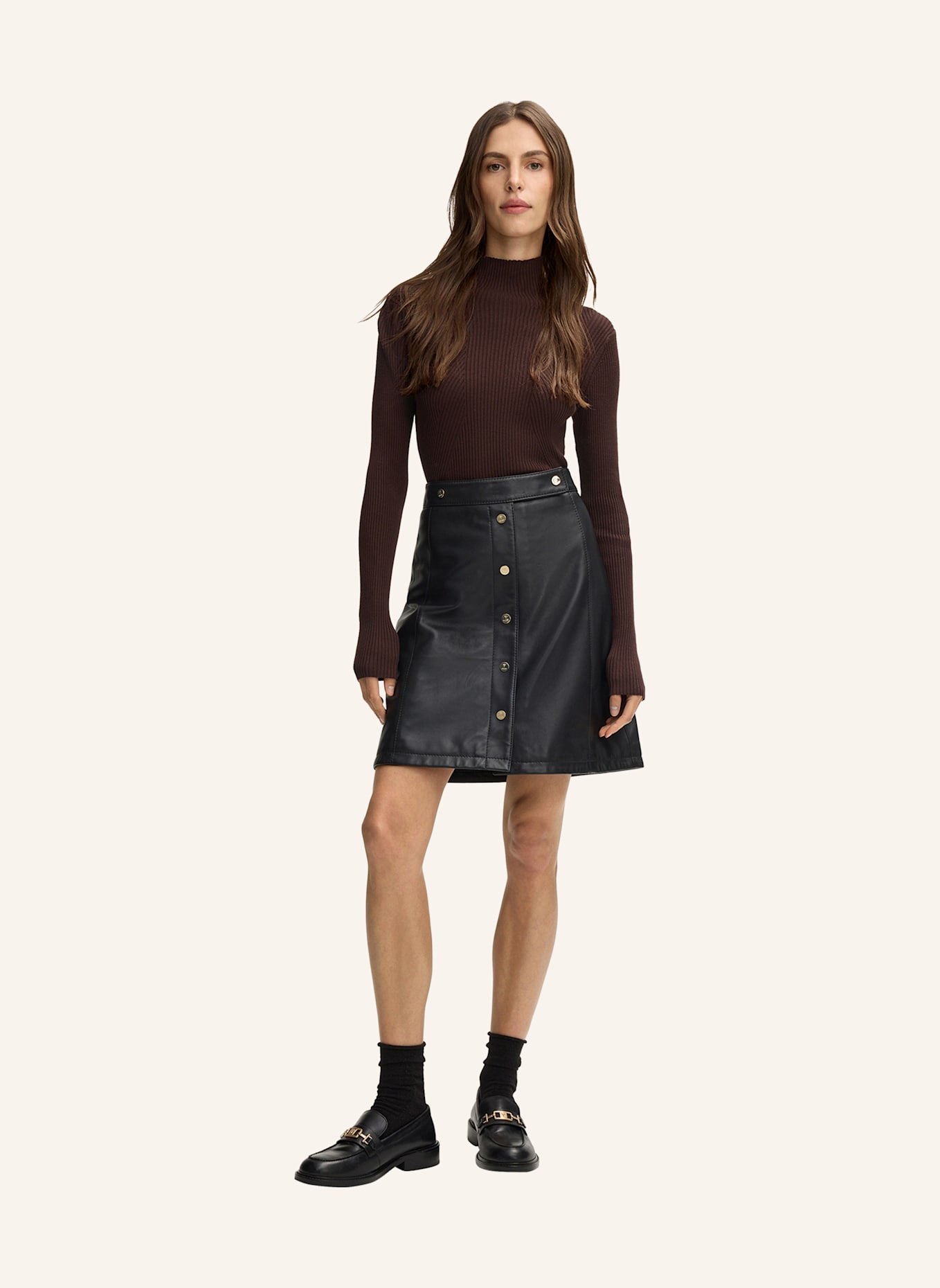 JOOP! Lederrock: SCHWARZ