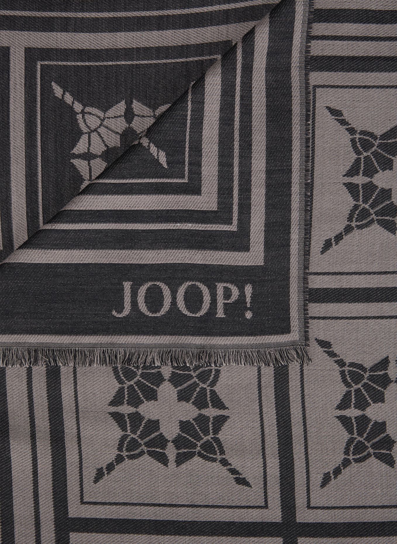 JOOP! Schal: SCHWARZ/ GRAU