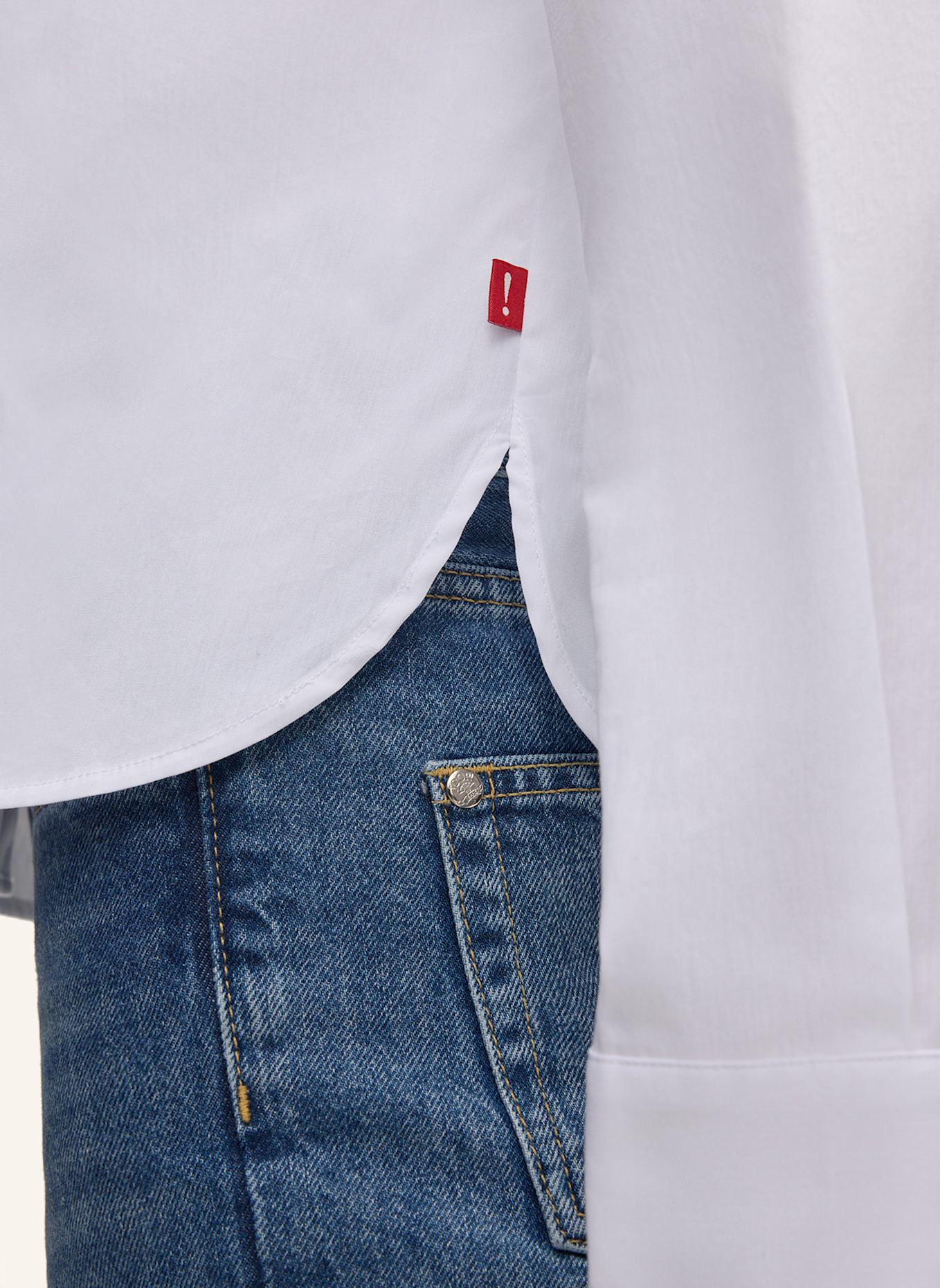 JOOP! JEANS Hemdbluse: WEISS