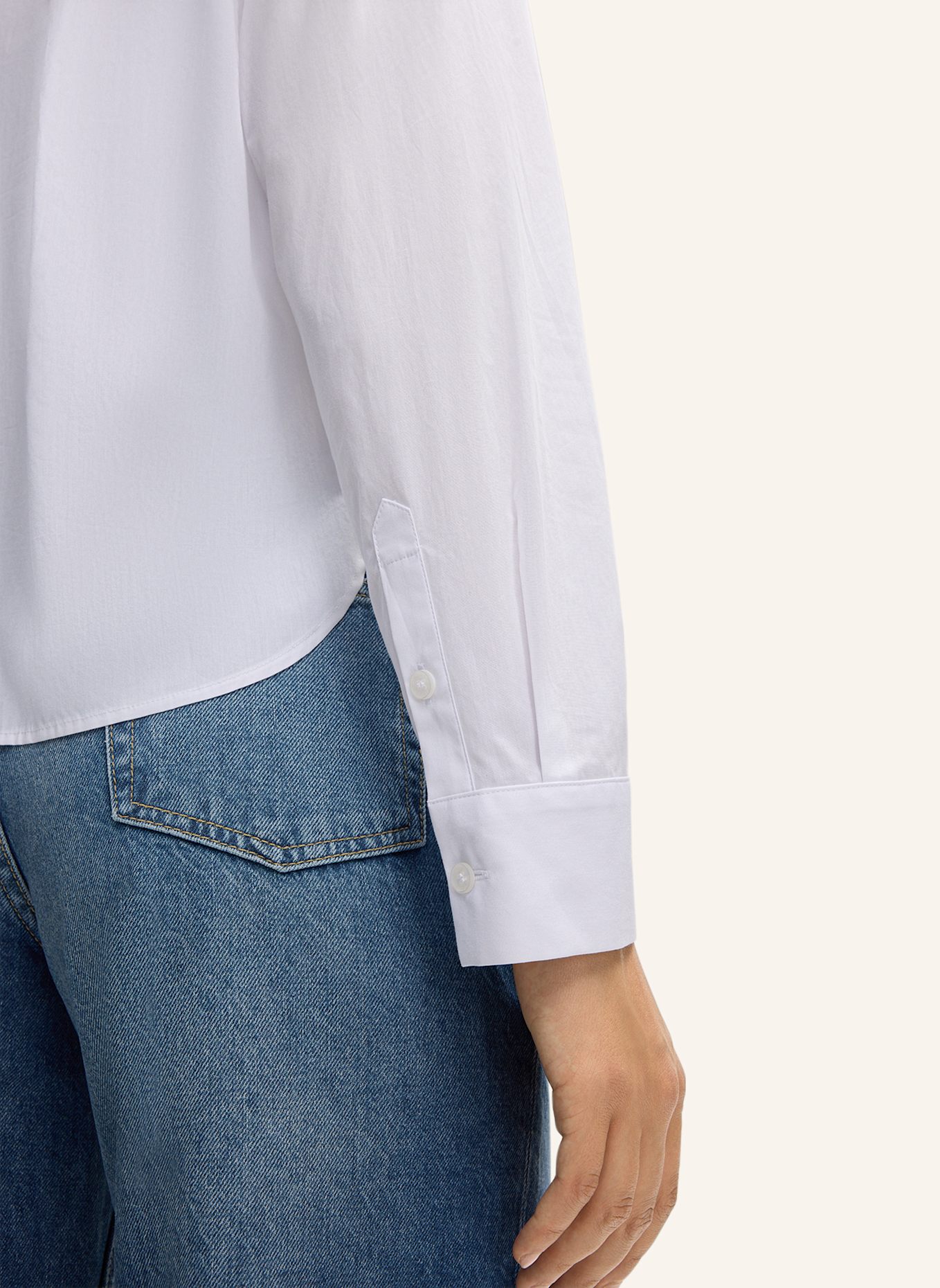 JOOP! JEANS Hemdbluse: WEISS