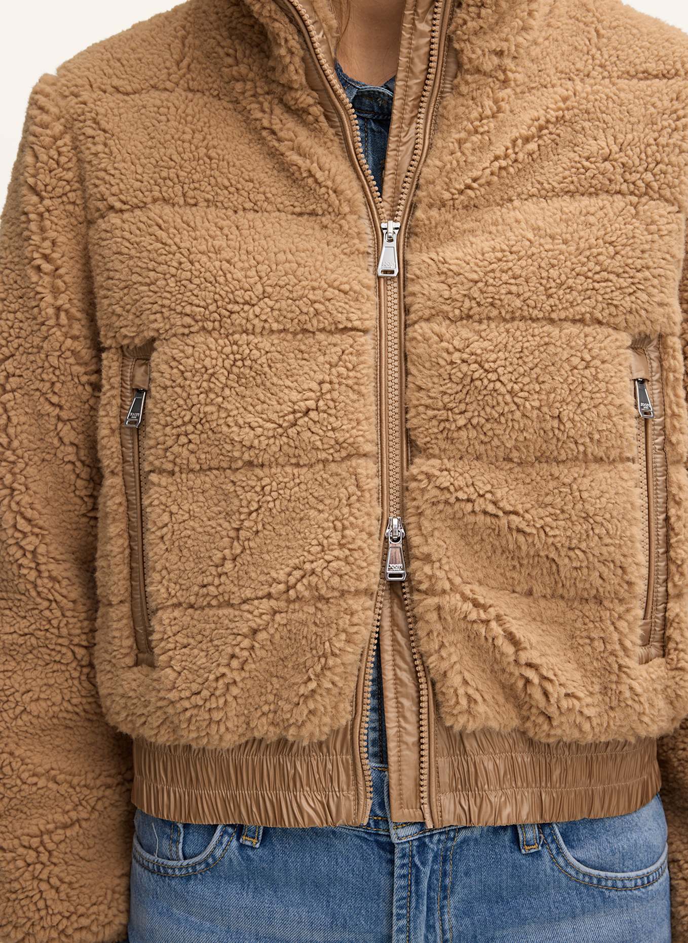 JOOP! JEANS Teddy-Jacke: CAMEL