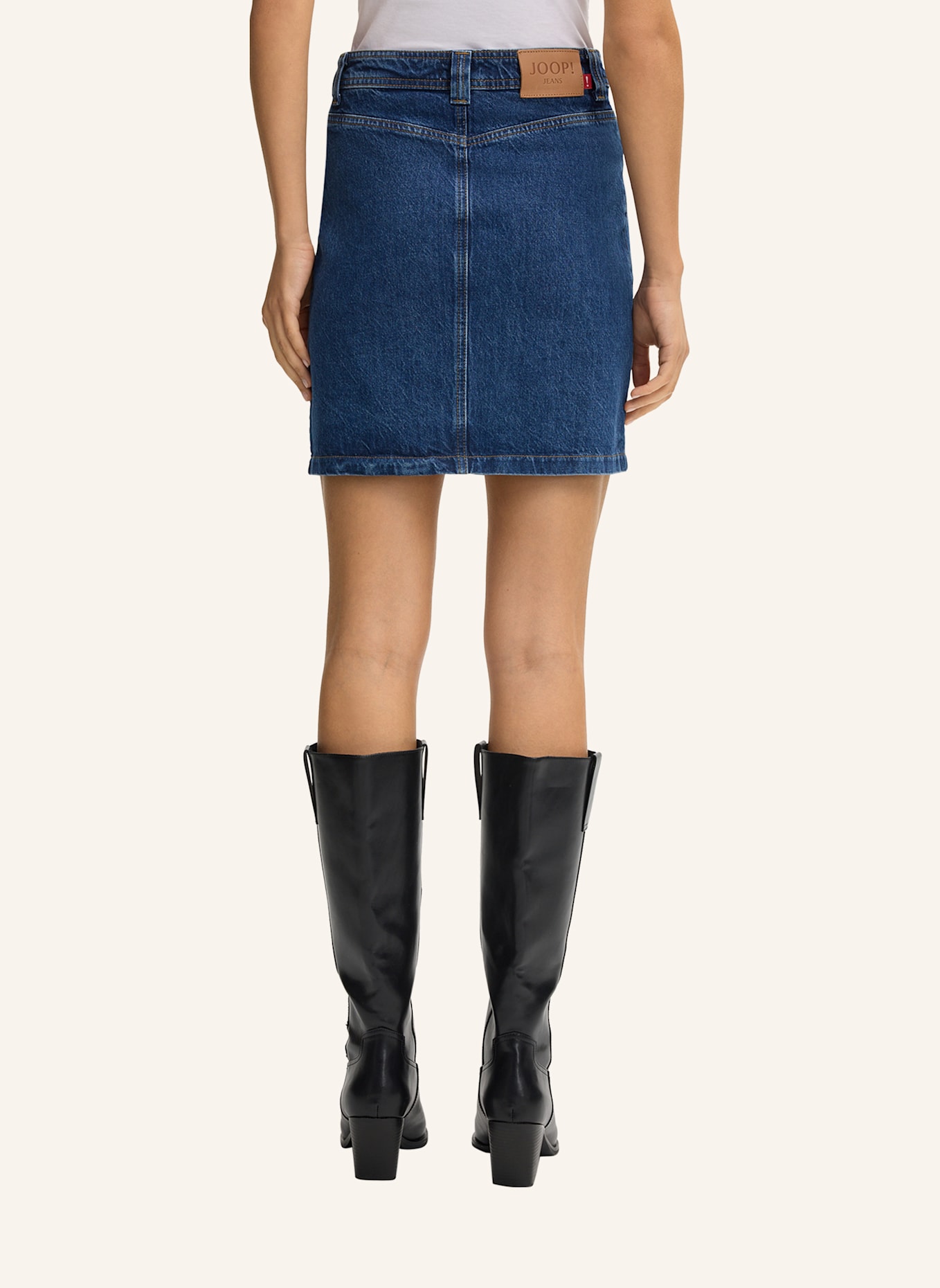 JOOP! JEANS Jeansrock: BLAU