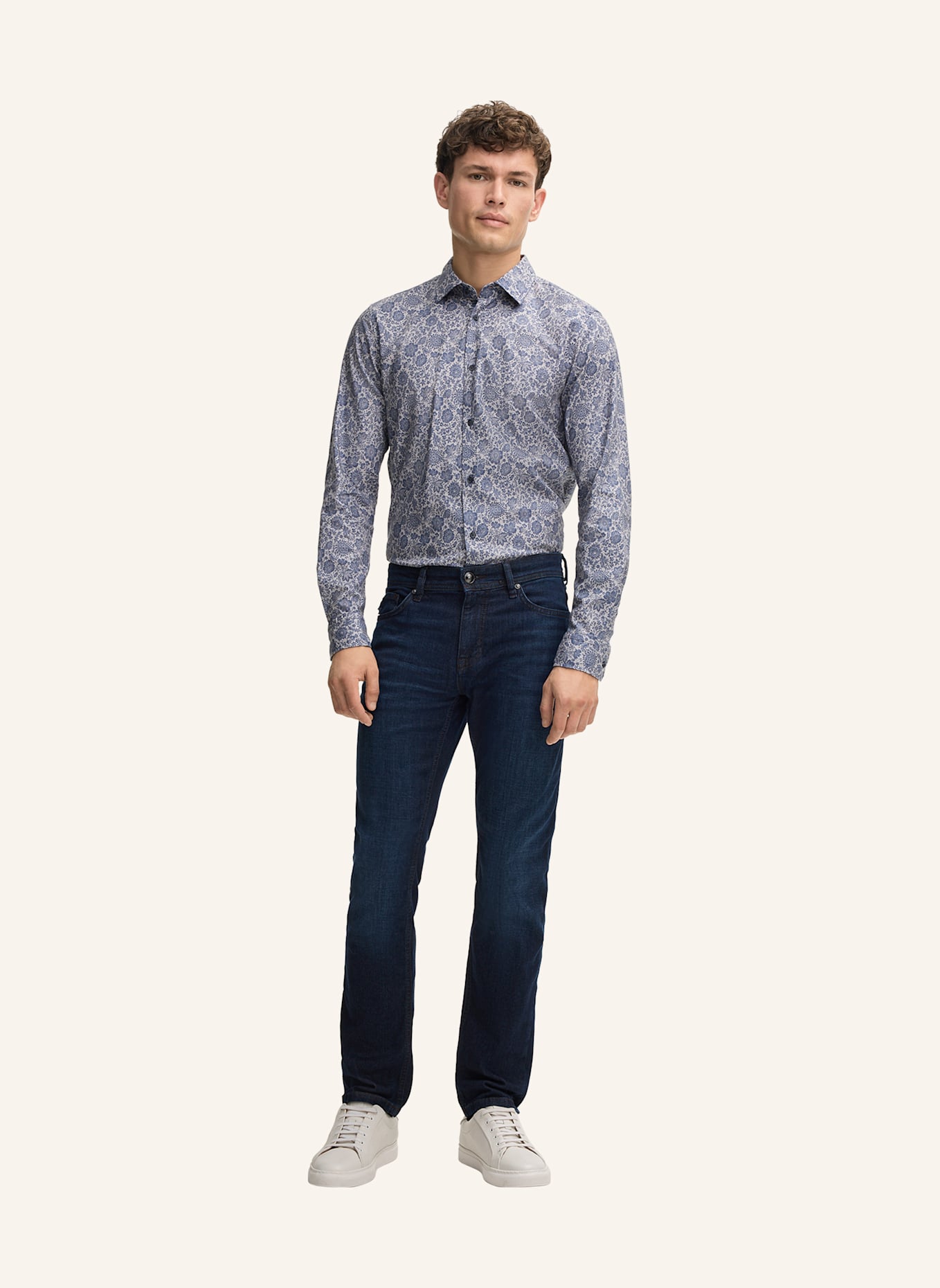JOOP! Hemd Slim Fit: BLAU