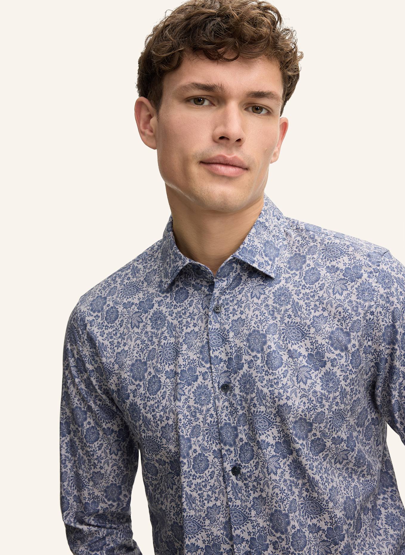 JOOP! Hemd Slim Fit: BLAU