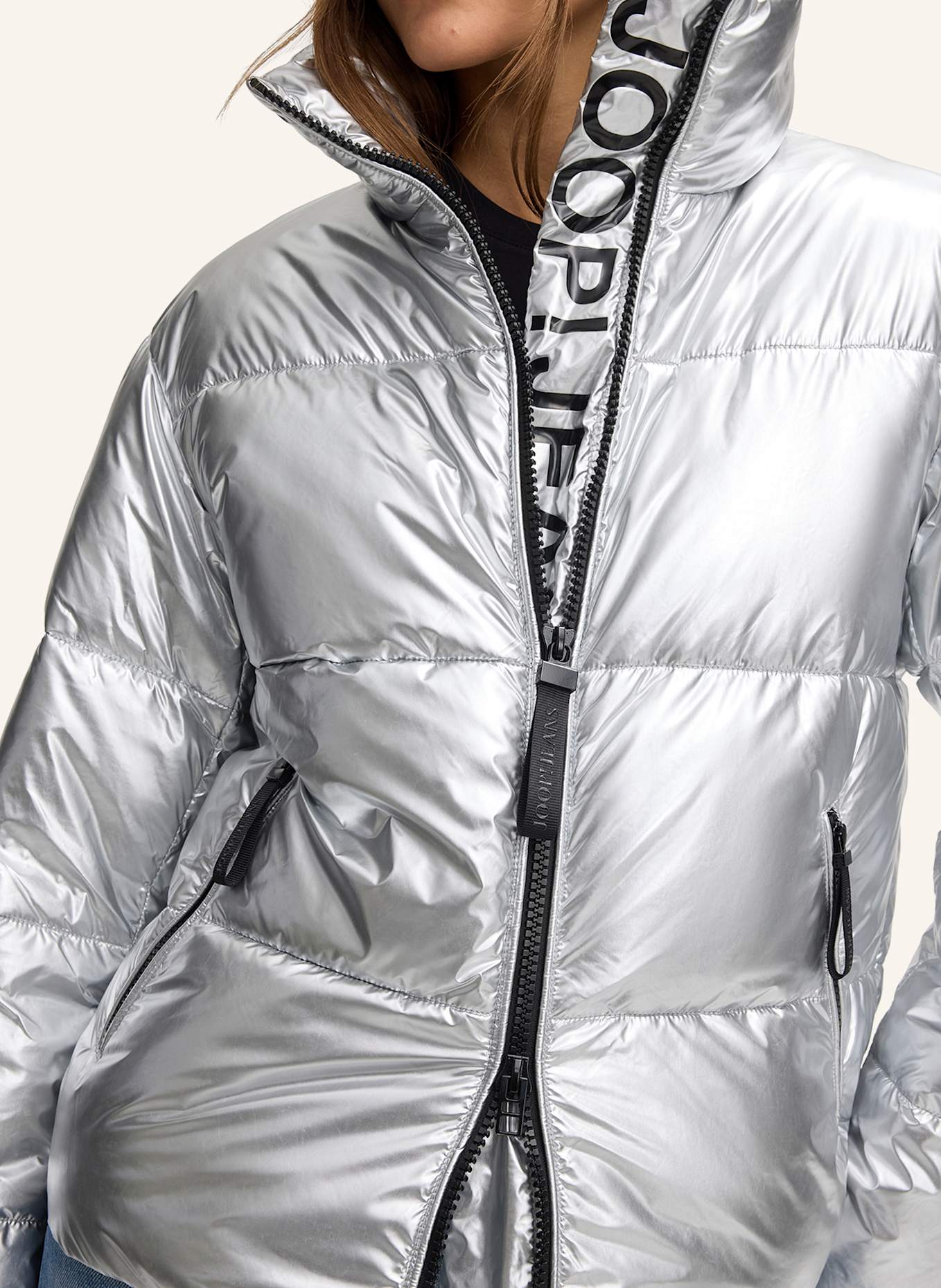 JOOP! JEANS Steppjacke: SILBER