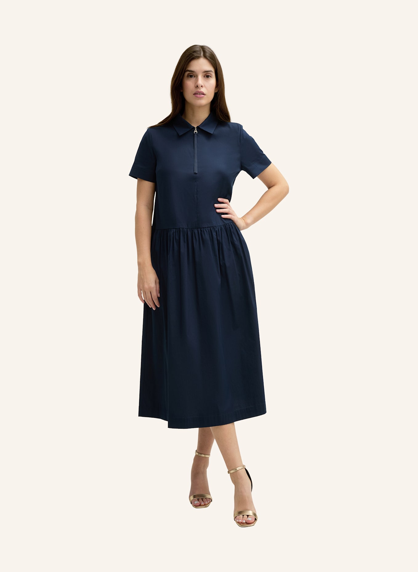 JOOP! Hemdblusenkleid: DUNKELBLAU