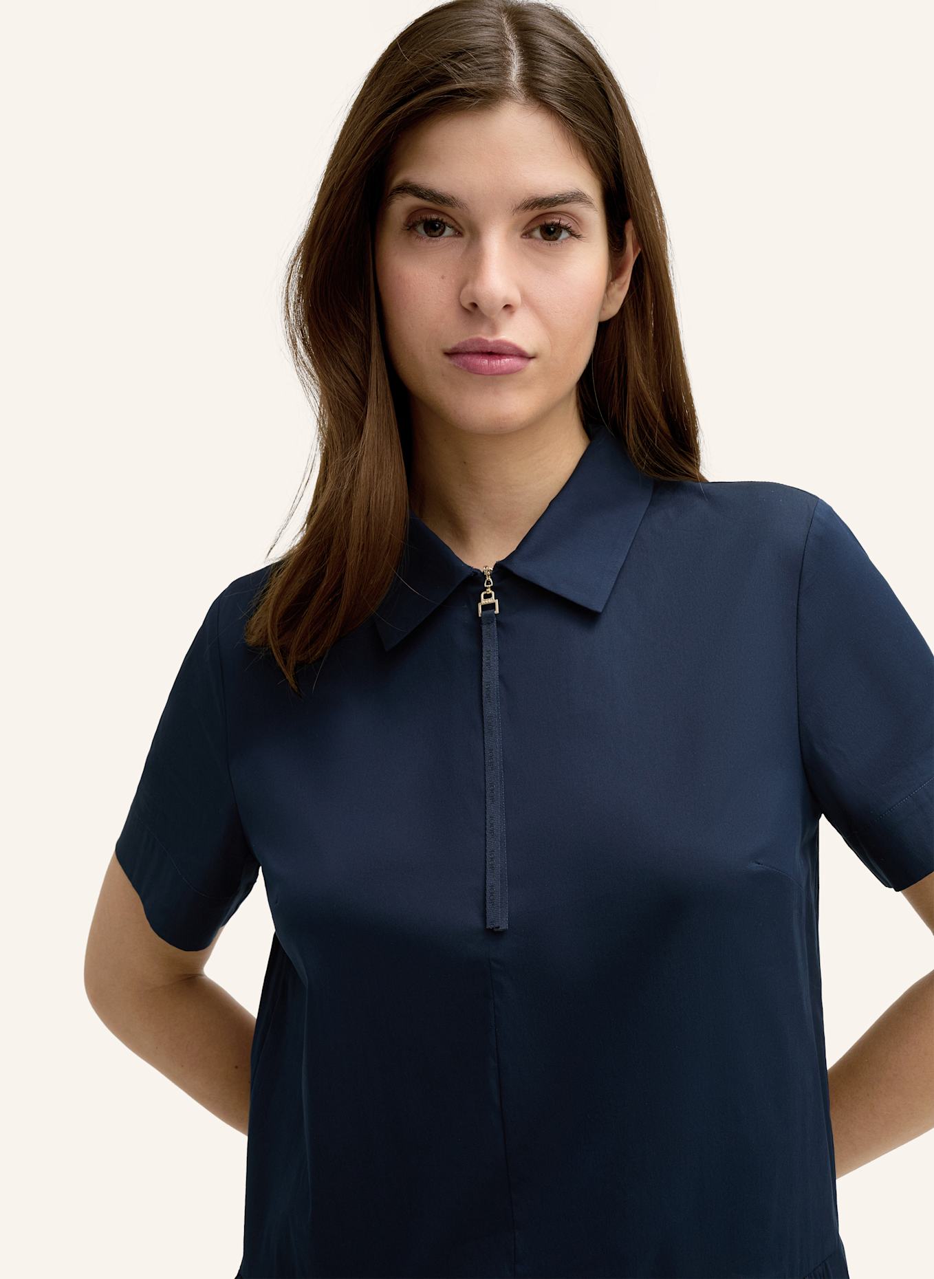 JOOP! Hemdblusenkleid: DUNKELBLAU