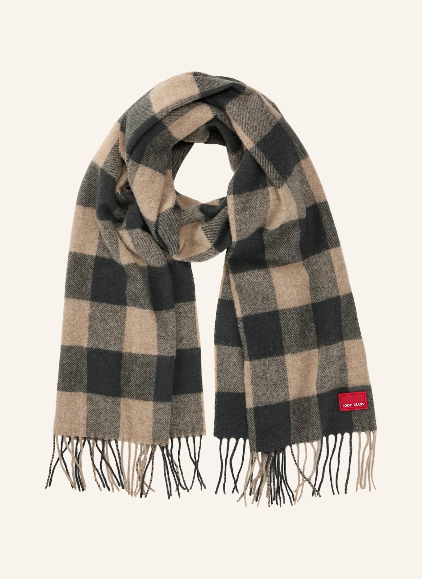 JOOP! JEANS Schal: OLIV/ BEIGE