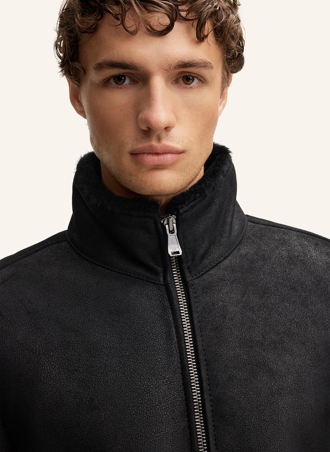 JOOP! JEANS Lederjacke: SCHWARZ