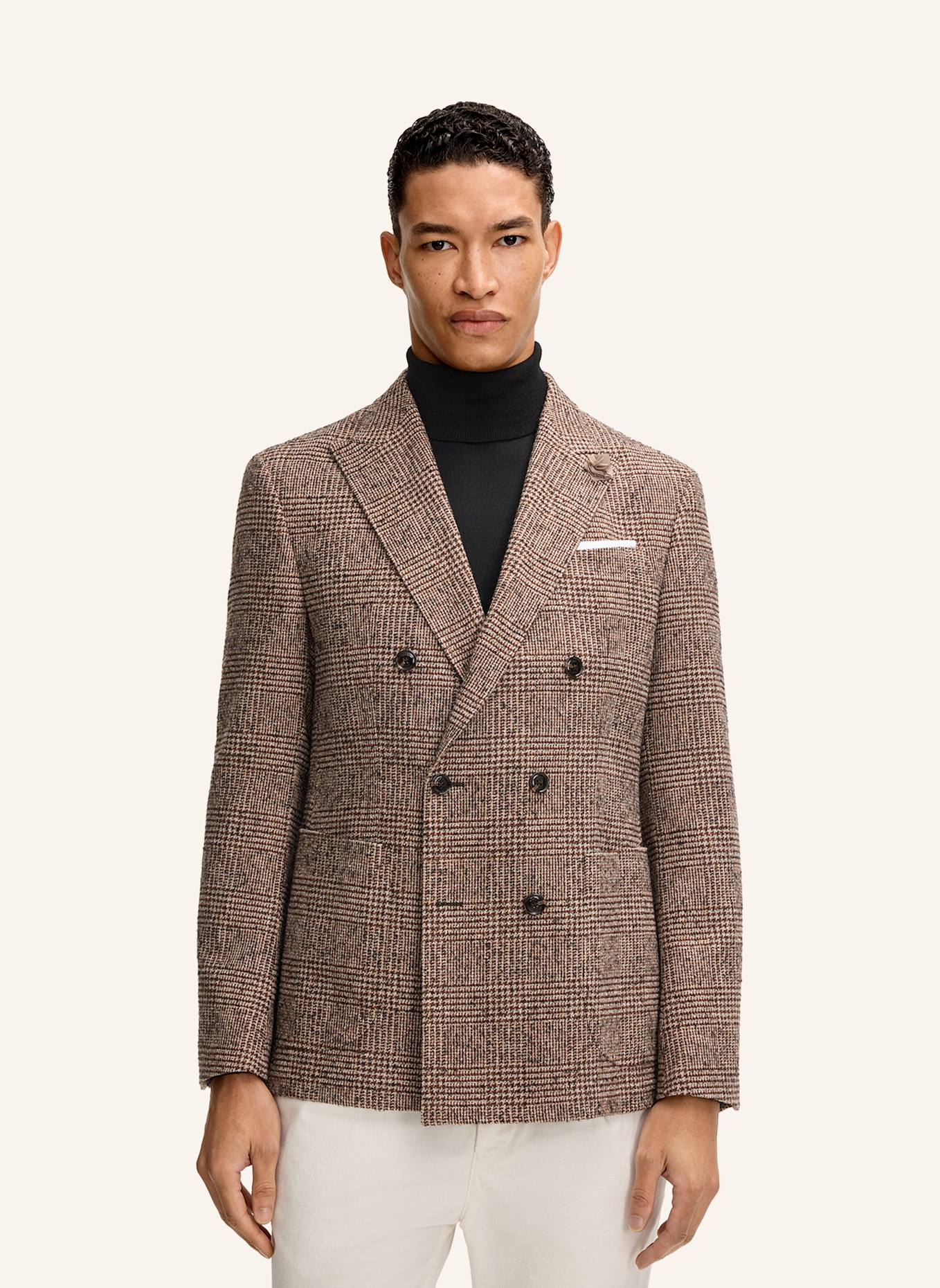 JOOP! Doppelreiher-Sakko Slim Fit: BRAUN