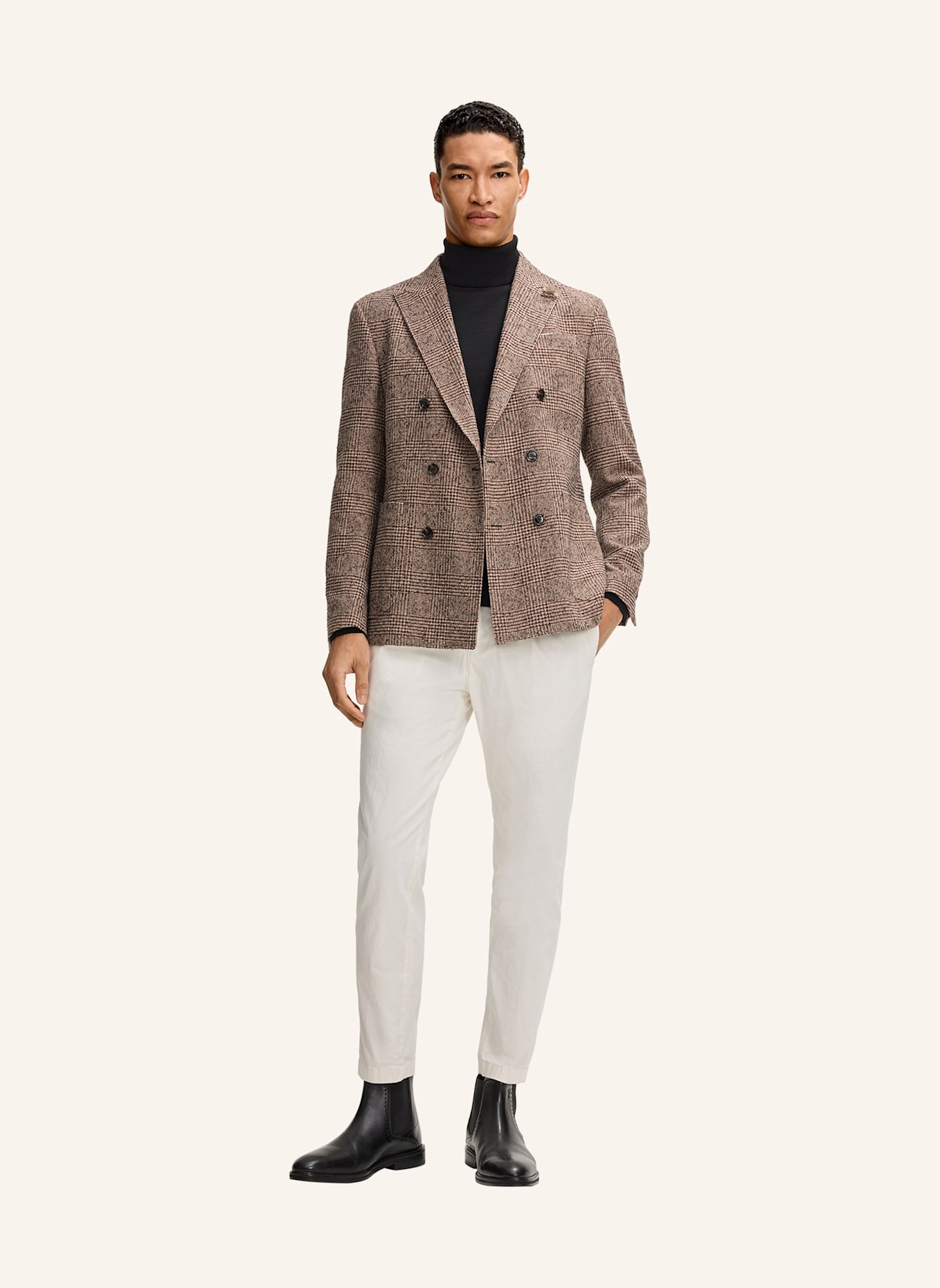 JOOP! Doppelreiher-Sakko Slim Fit: BRAUN